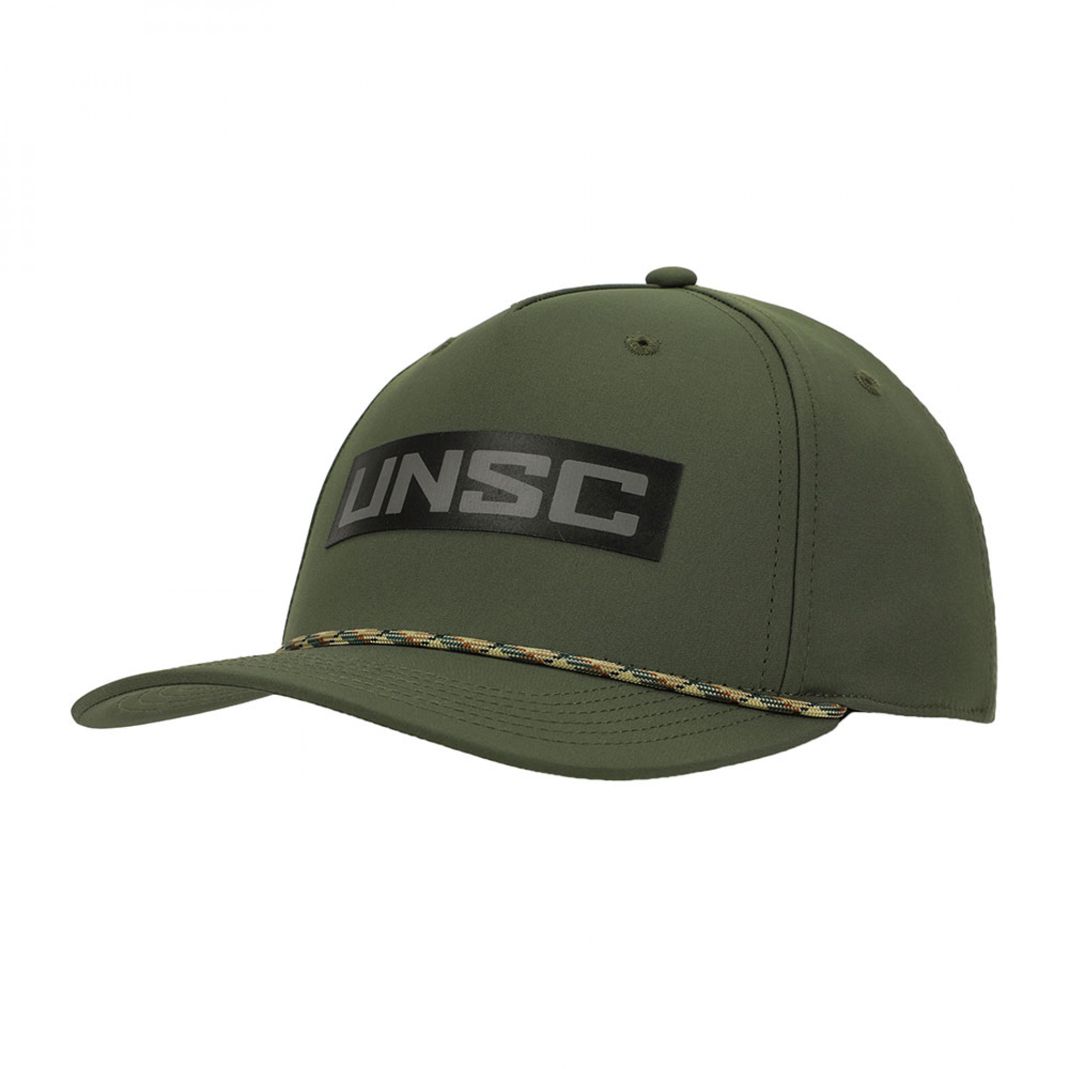 Halo UNSC Adjustable Snapback Rope Hat, Green