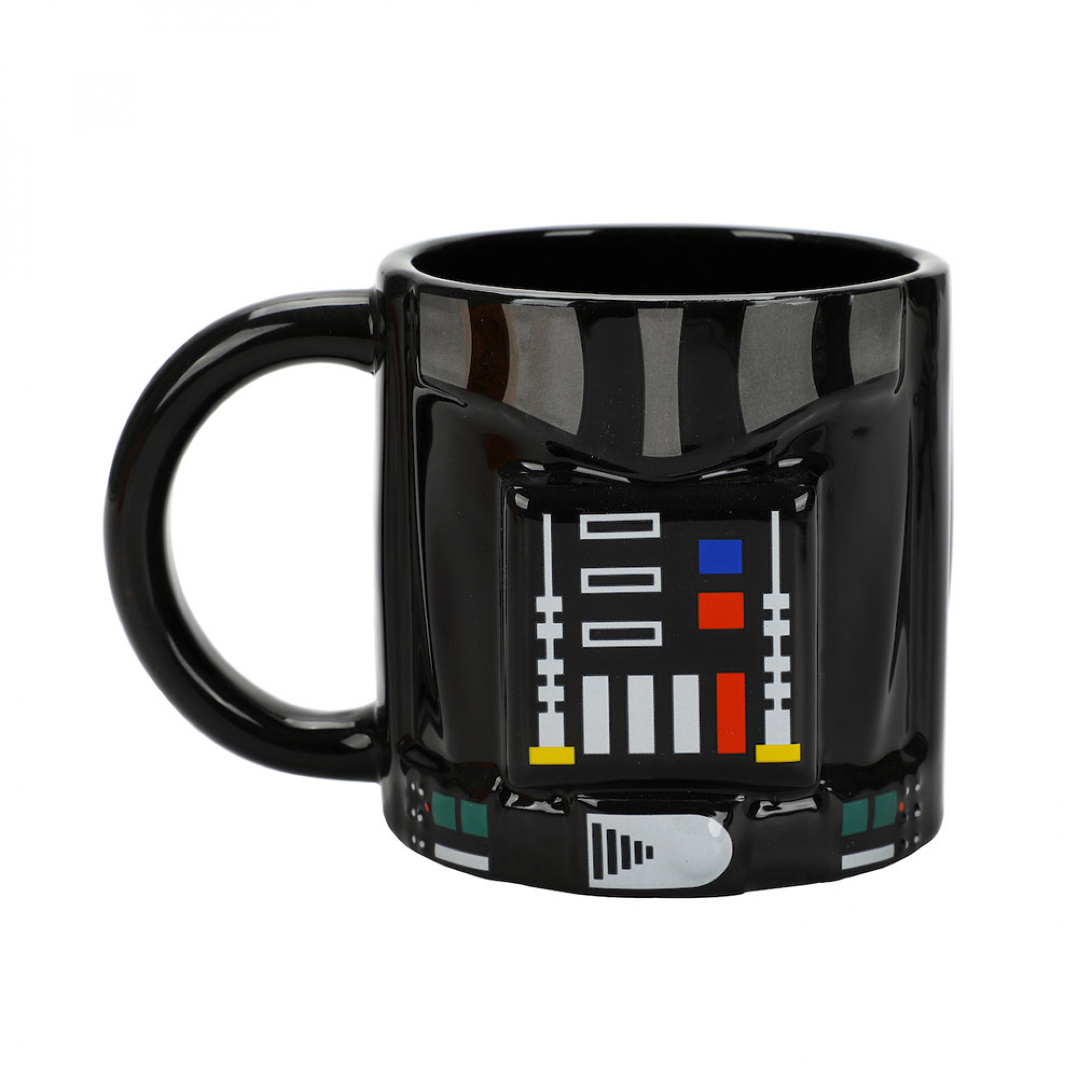 Star Wars Darth Vader Suit 16 oz. Ceramic Mug, Black
