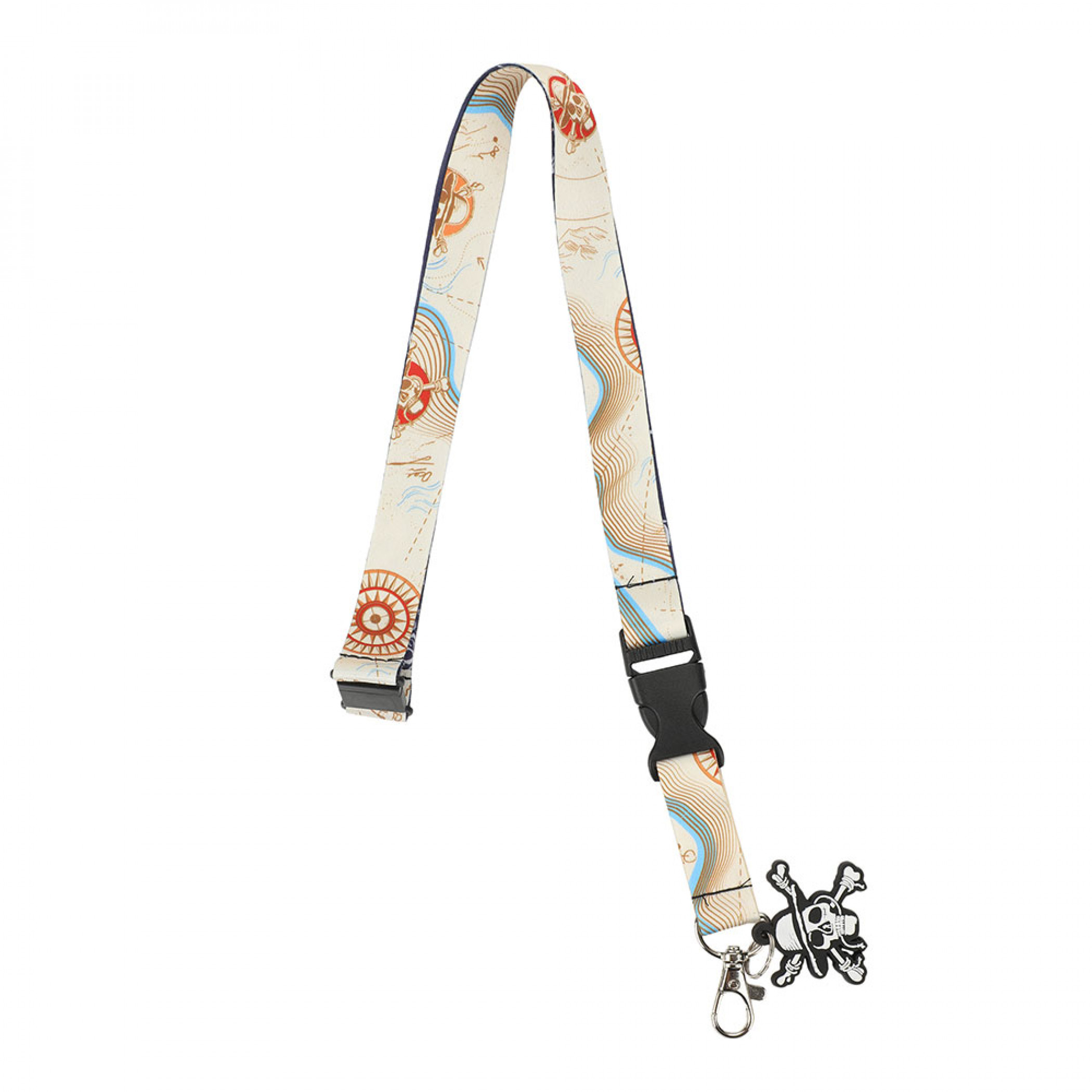One Piece Live Action Lanyard, White