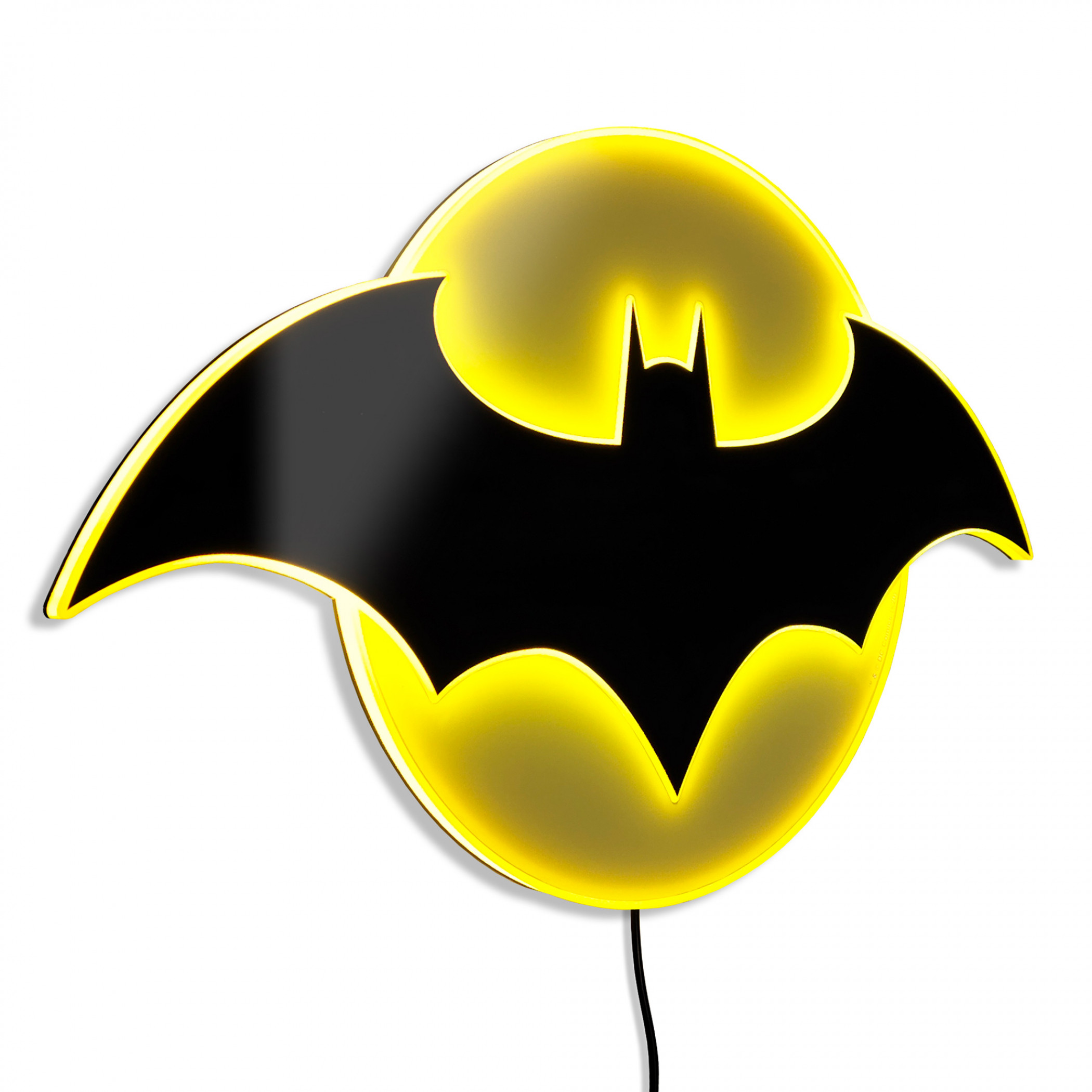 Batman Symbol Illuminated Wall Art, Multi-Color