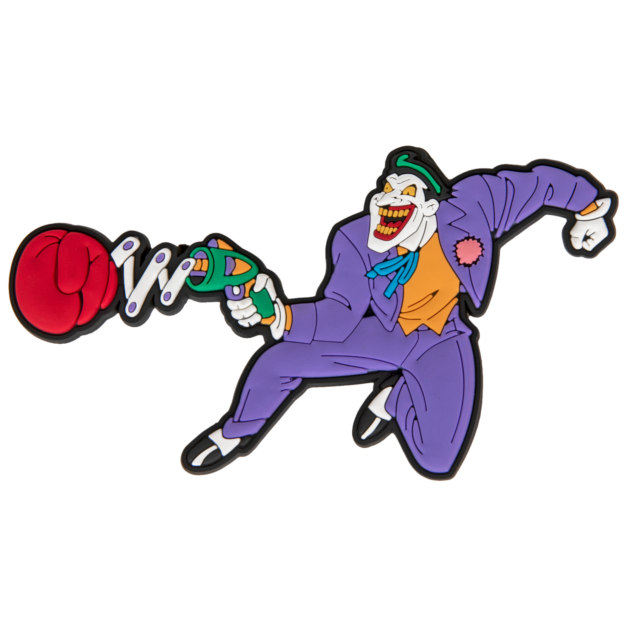 Batman The Animated Series Classic Joker Character Mega Magnet, Multi-Color