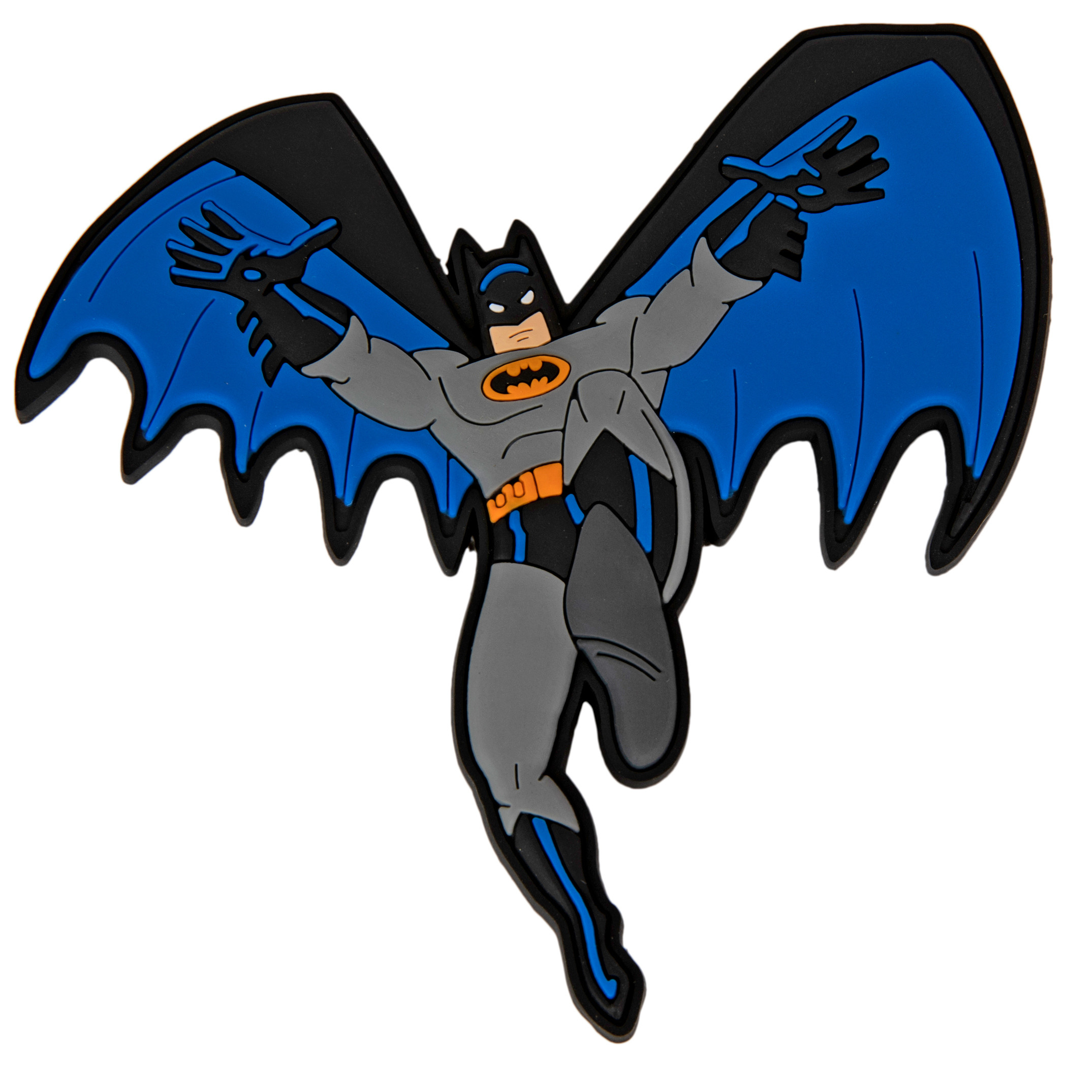 Batman The Animated Series Classic Batman Leaping Pose Mega Magnet, Multi-Color