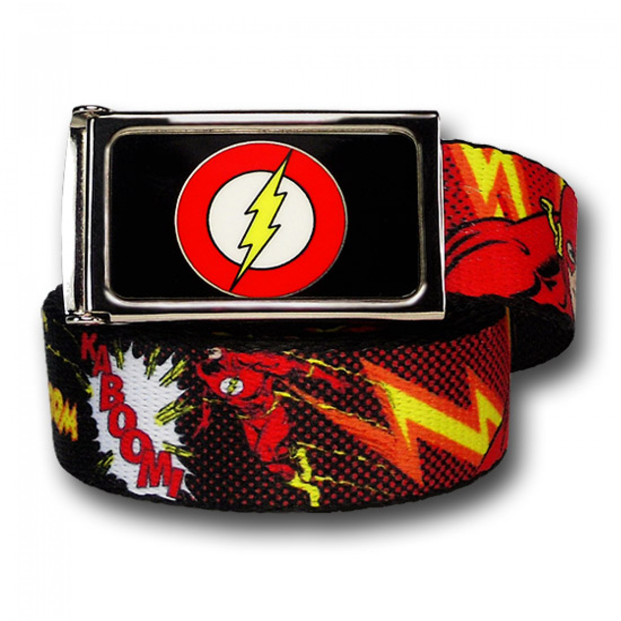 Flash Graphic Adult Web Belt, Black