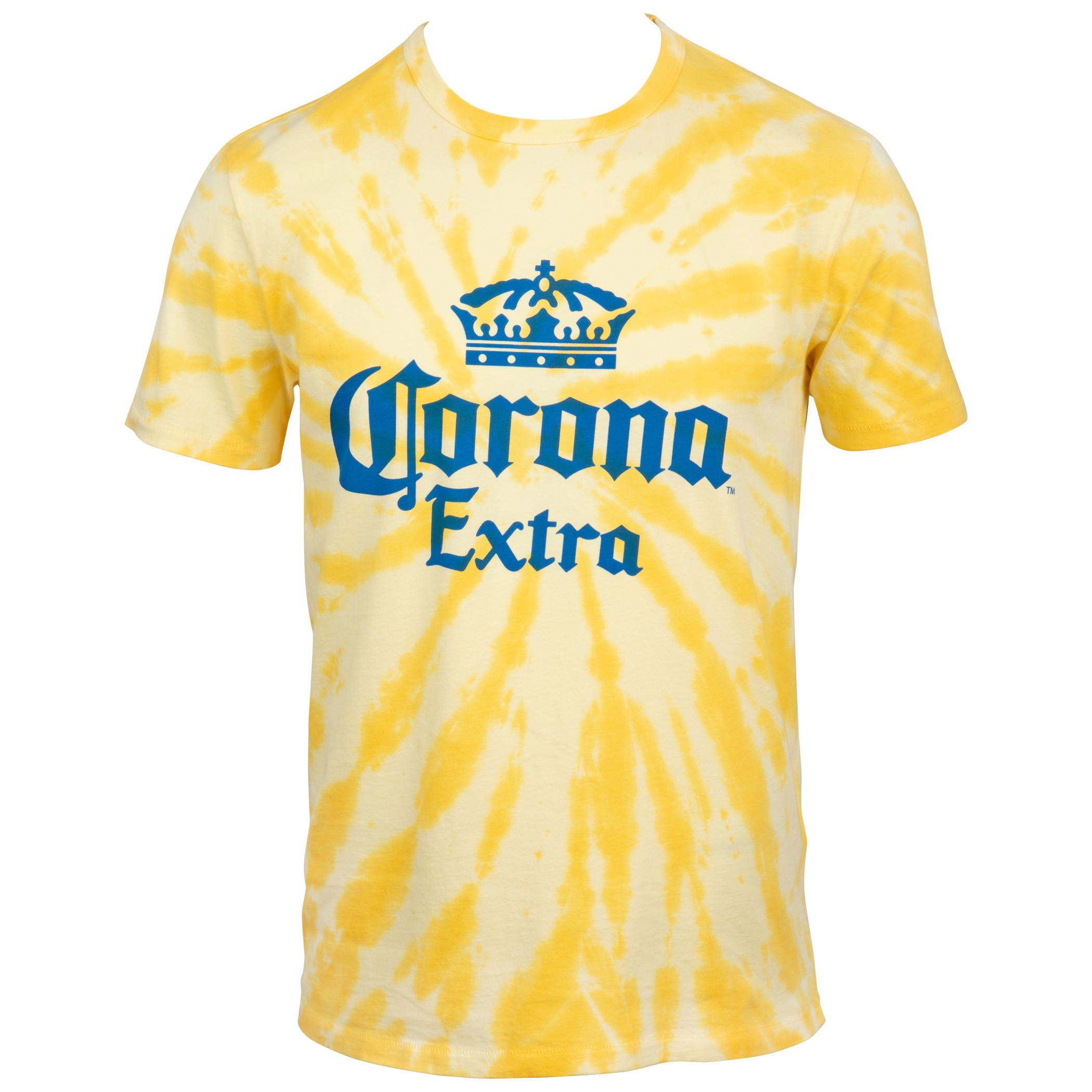 Corona Extra Logo Vibrant Tie Dye T-Shirt