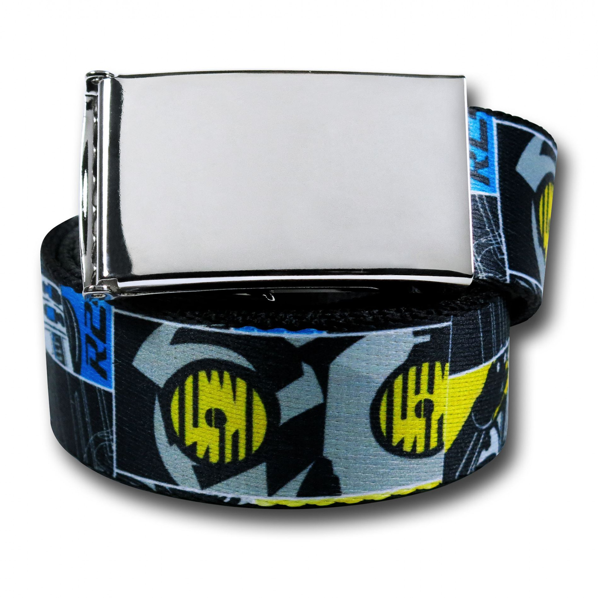 Star Wars Pop Panels Adult Web Belt, Blue