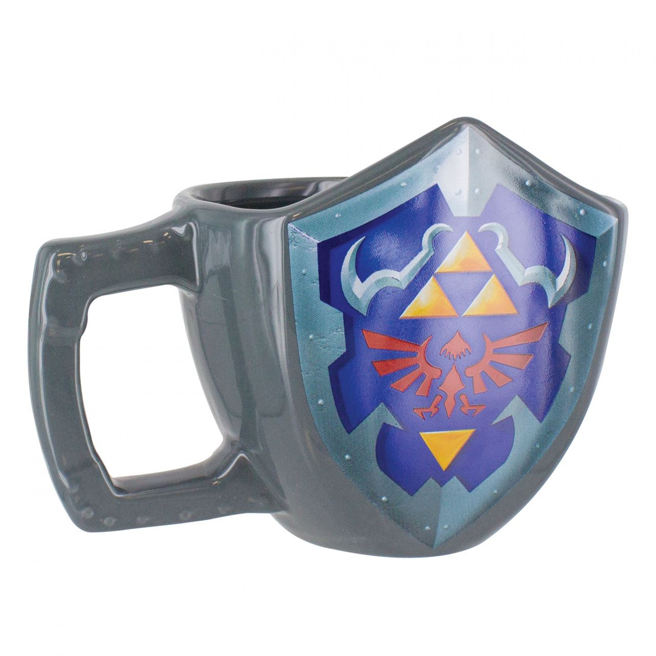 Link's Shield Zelda Mug, Grey