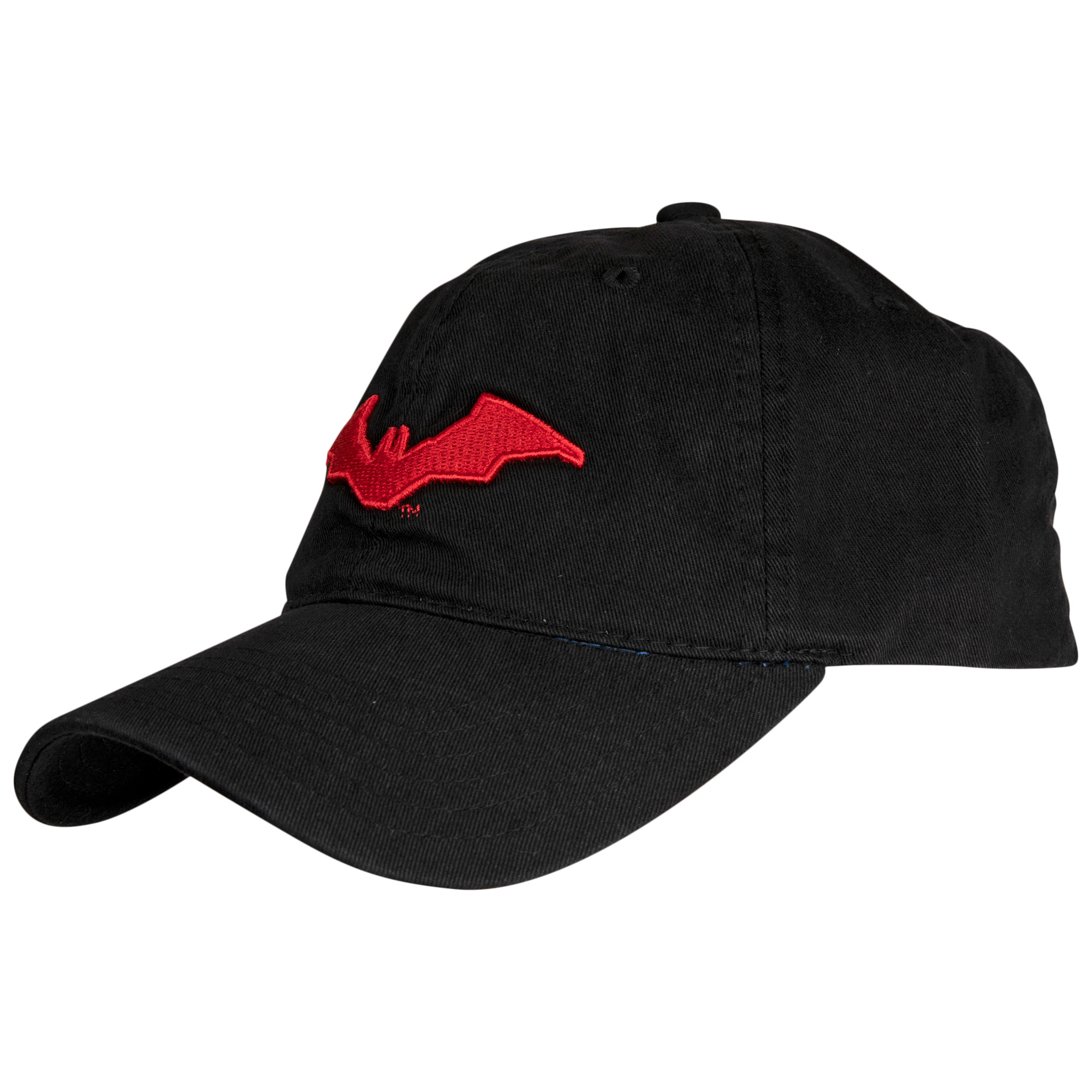 The Batman Bat Symbol Adjustable Hat, Black