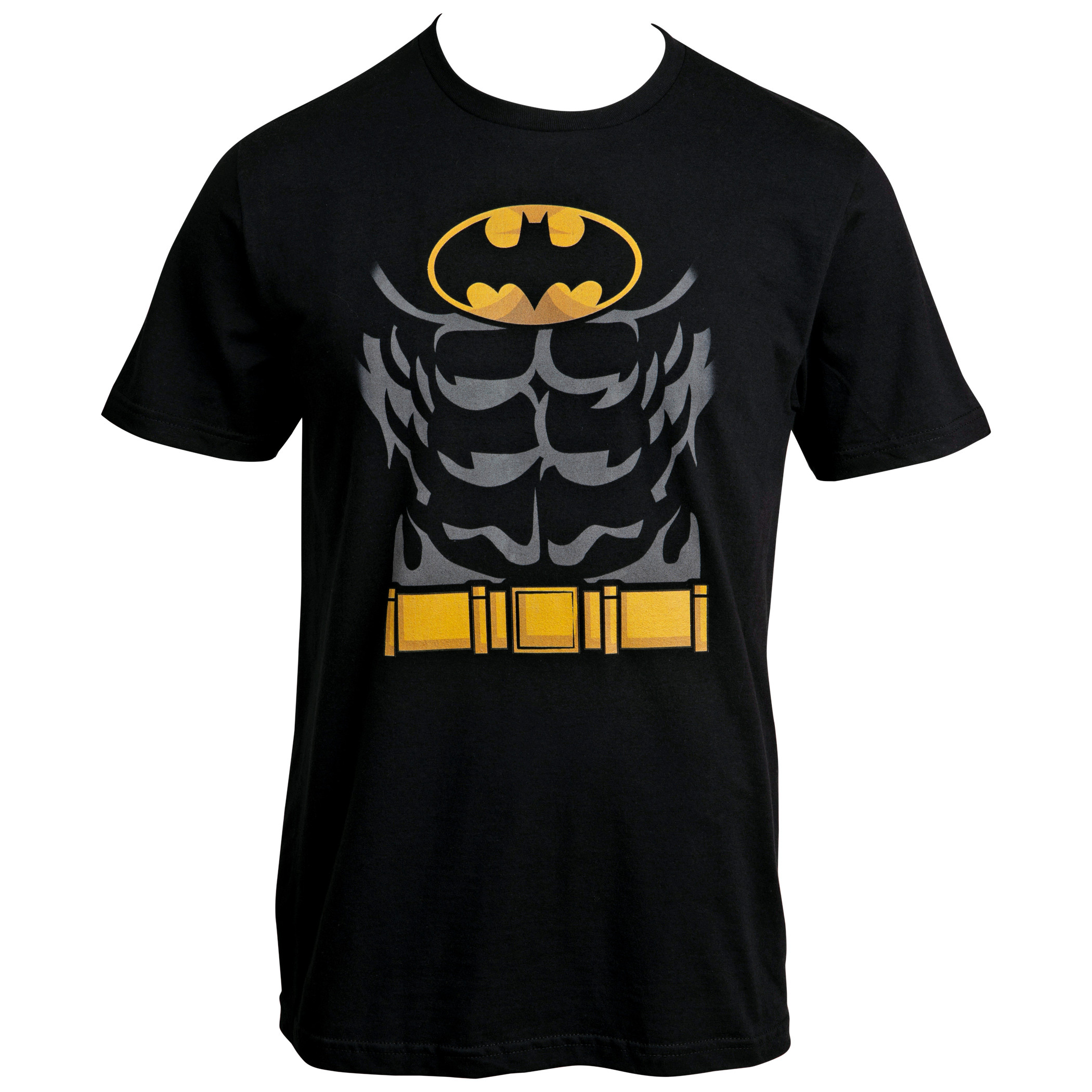 DC Comics Batman Batsuit Costume Design T-Shirt, Black