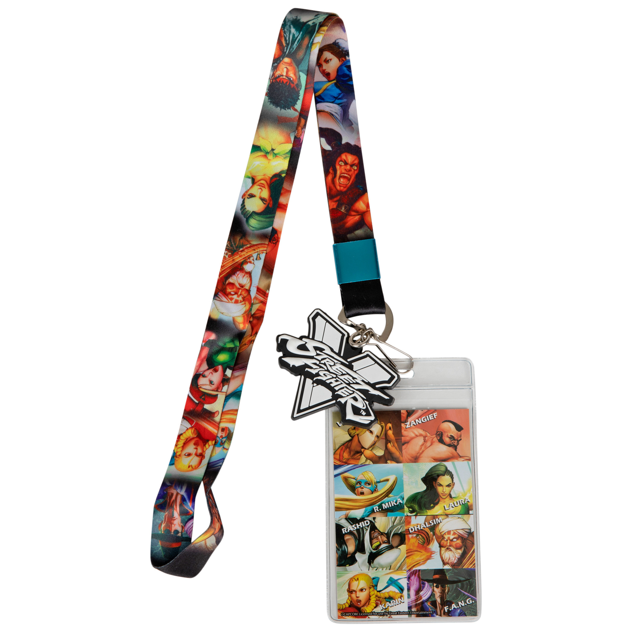 Street Fighter V Lanyard, Multi-Color