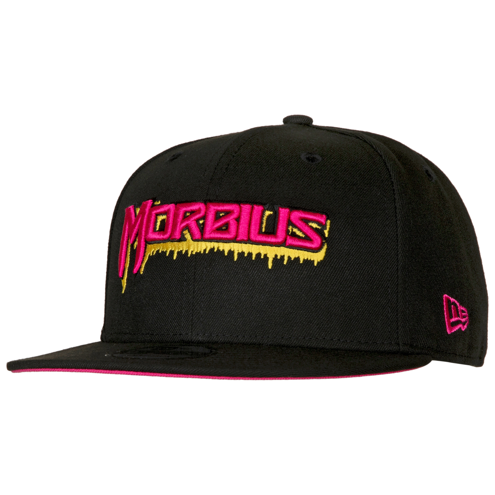 Morbius The Living Vampire Bleeding Logo New Era 9Fifty Adjustable Hat, Black