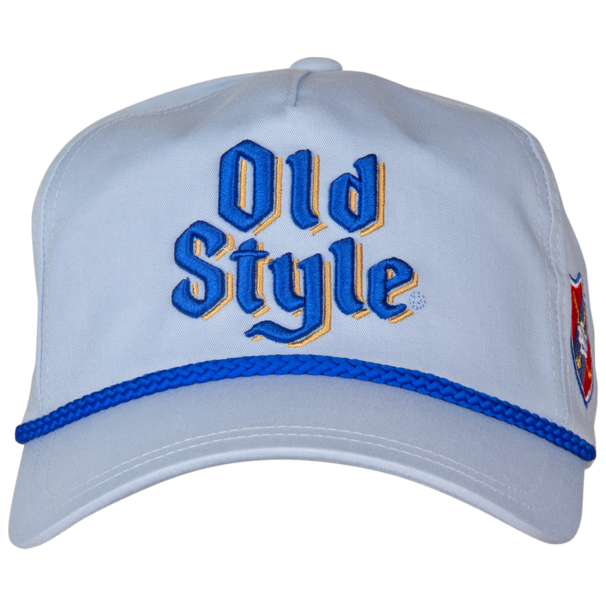 Old Style Roped Brim Adjustable Snapback Hat