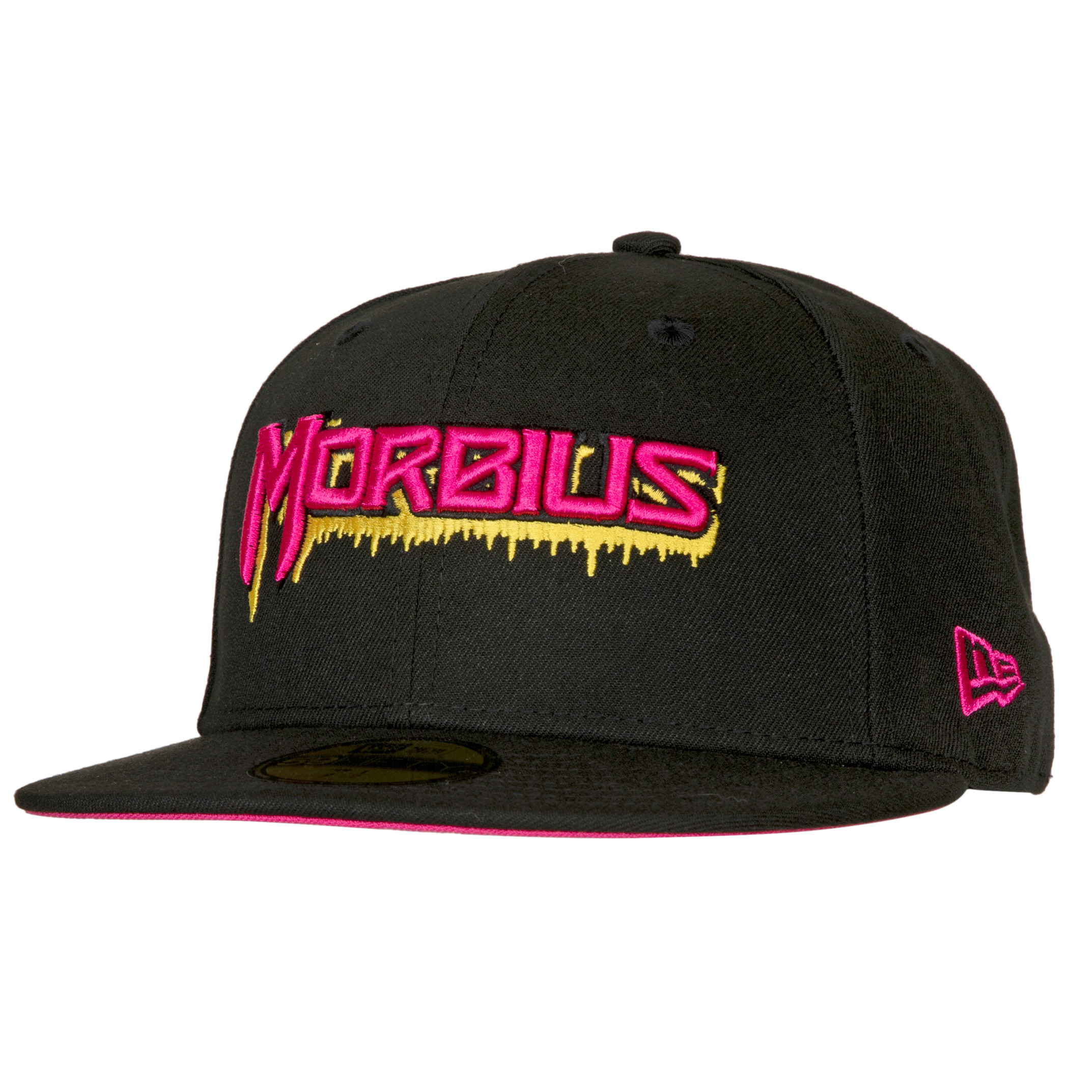 Morbius The Living Vampire Bleeding Logo New Era 59Fifty Fitted Hat, Black