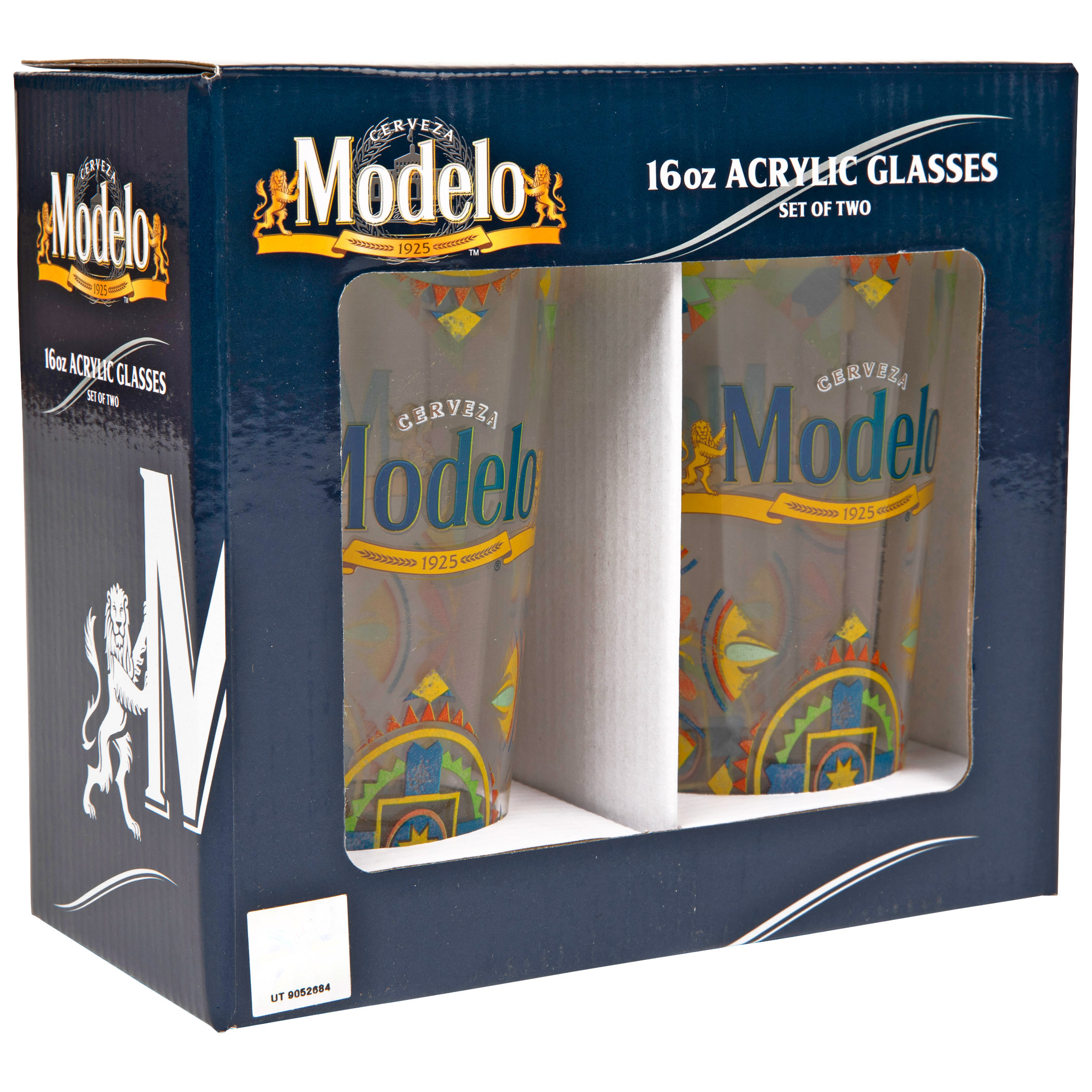 Modelo Especial Camp 16 oz Pint Glass 2-Pack | Brew-Shirts.com