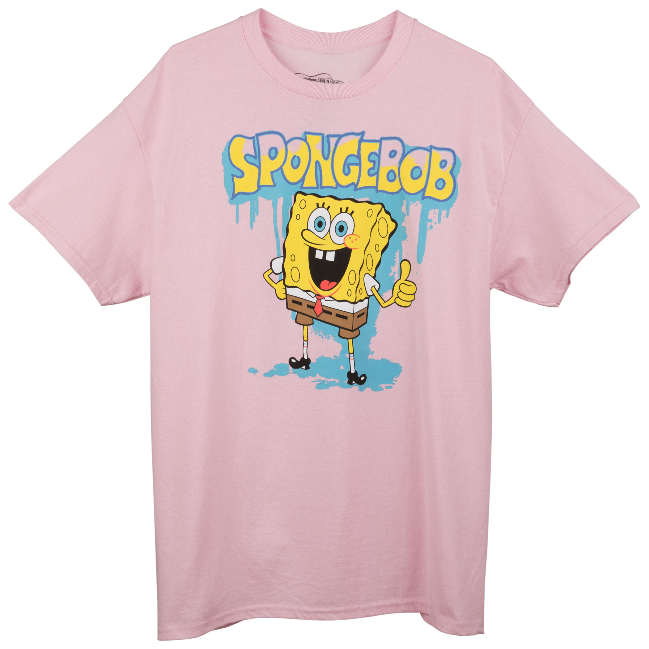 SpongeBob Square Pants Nickelodeon Baseball Jersey Shirt Graffiti Art Mens  Small