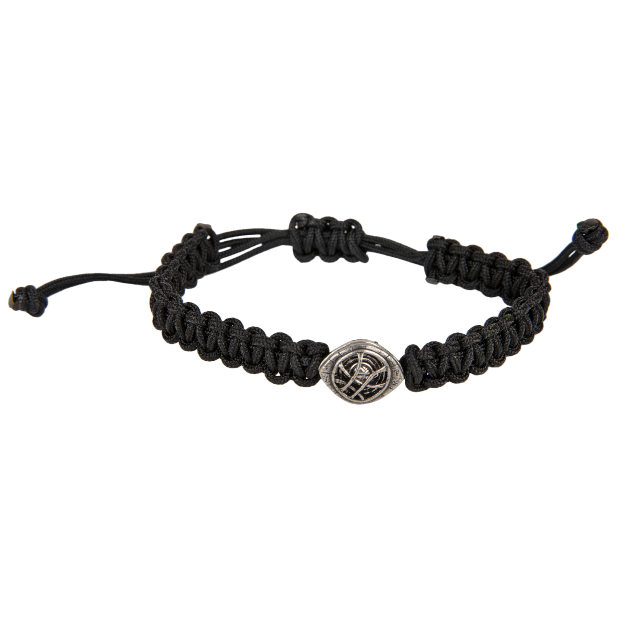 Doctor Strange Eye of Agamotto Paracord Bracelet, Black