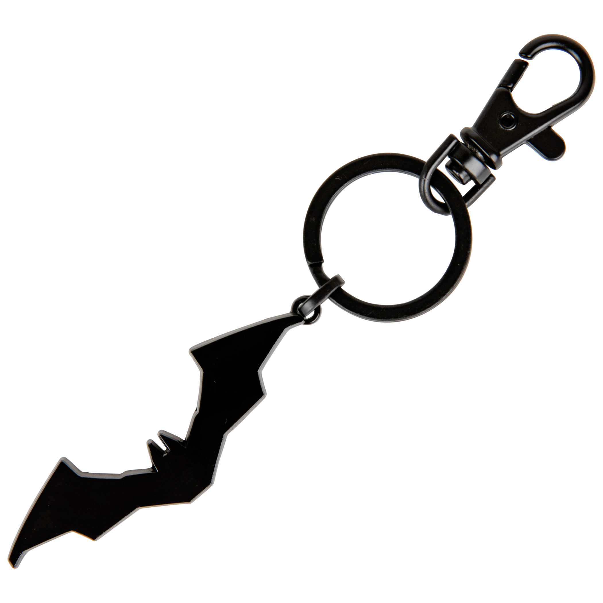 The Batman Movie Logo Keychain, Black