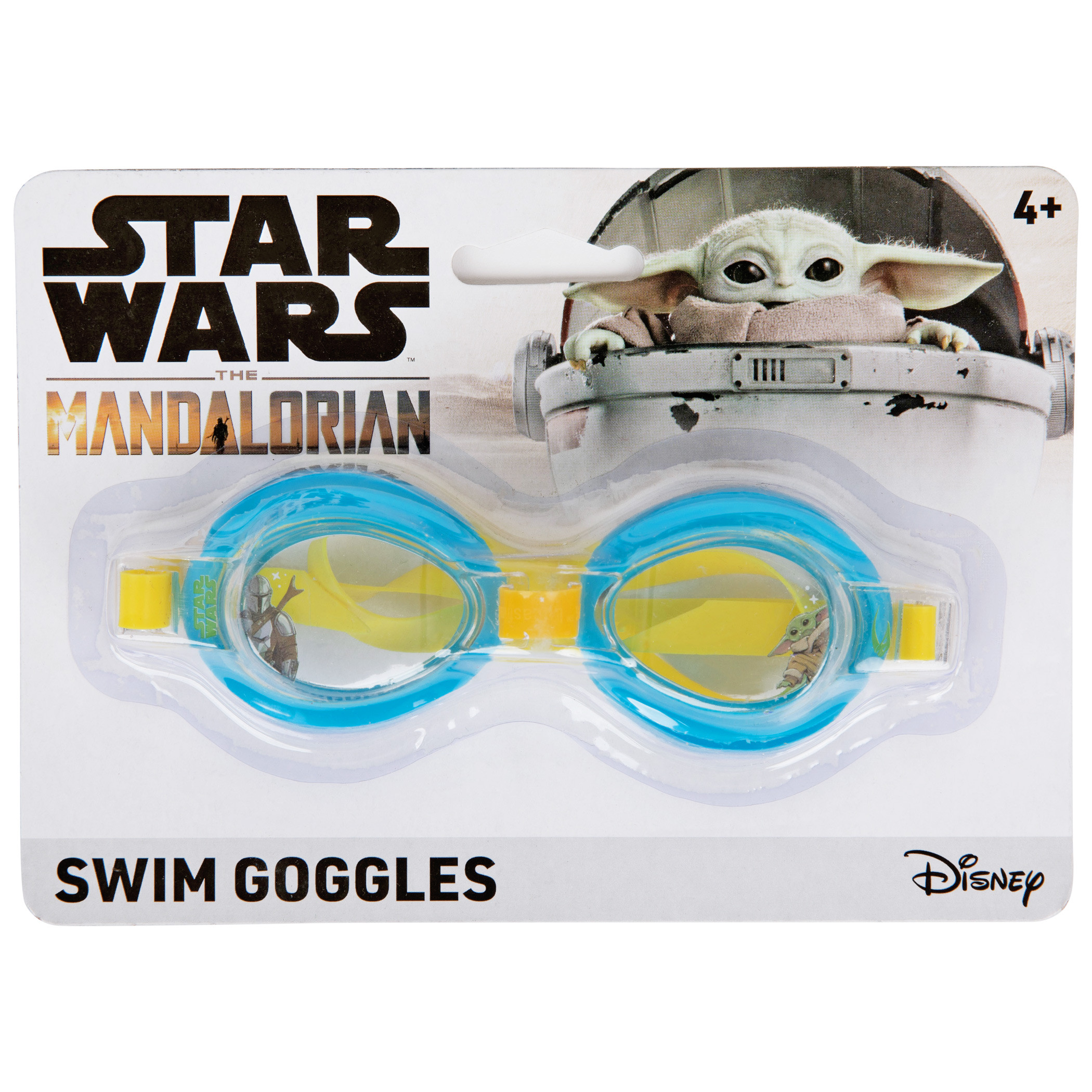 Star Wars The Mandalorian Grogu The Child Splash Goggles, Green