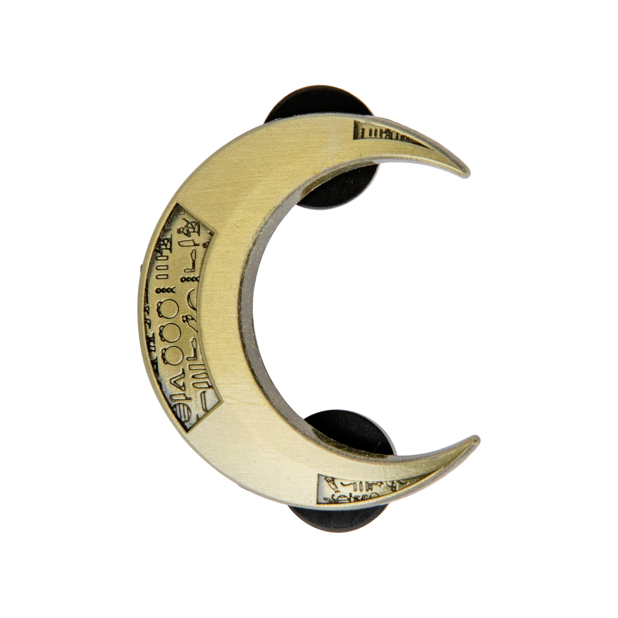Moon Knight Crescent Emblem 3D Pin Badge, Gold