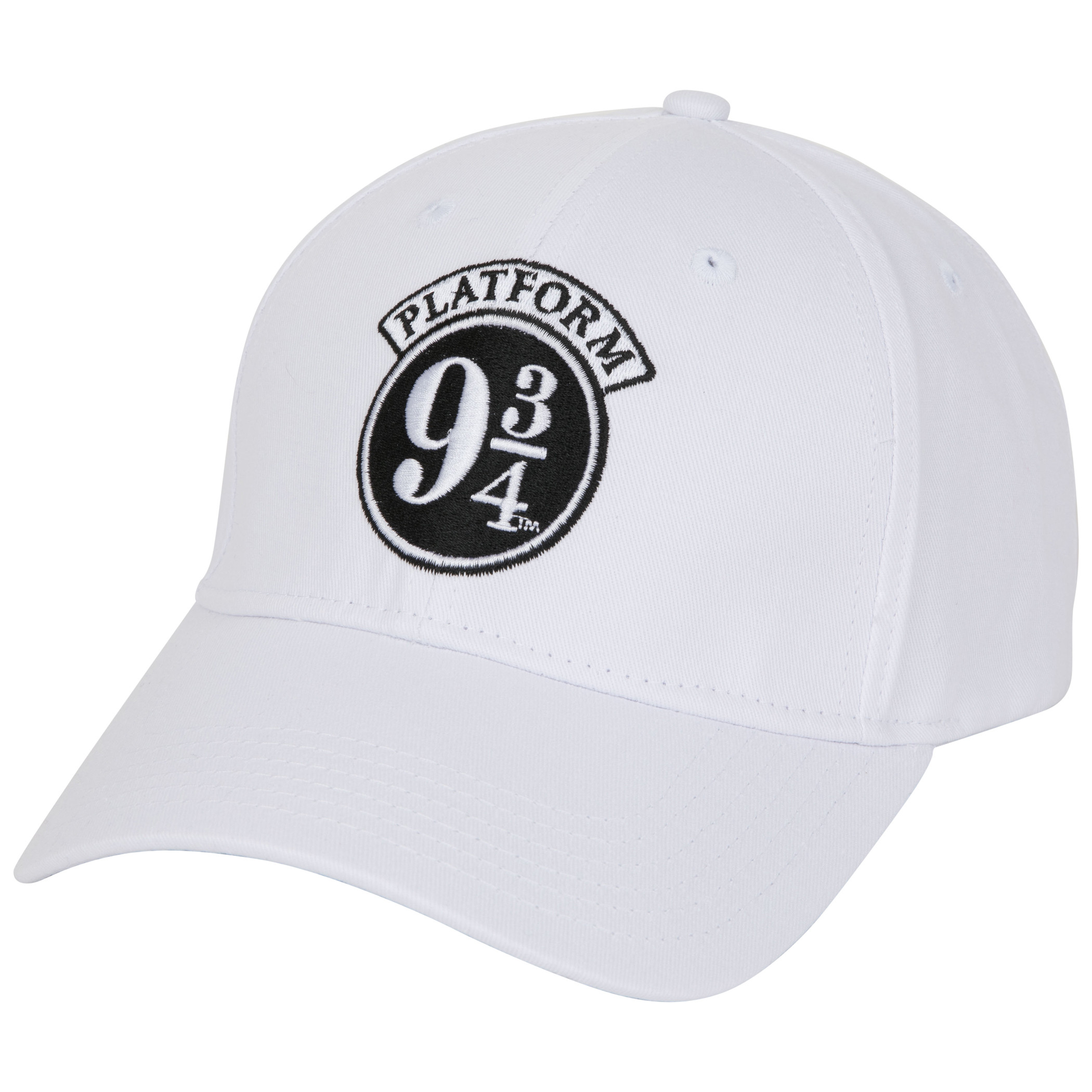 Harry Potter Platform 9 3/4 Baseball Cap, White