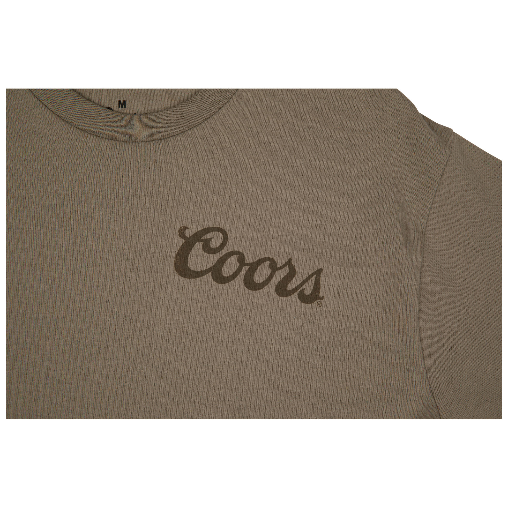 Coors Banquet Rodeo Bull Rider Front and Back Print T-Shirt Grey | eBay