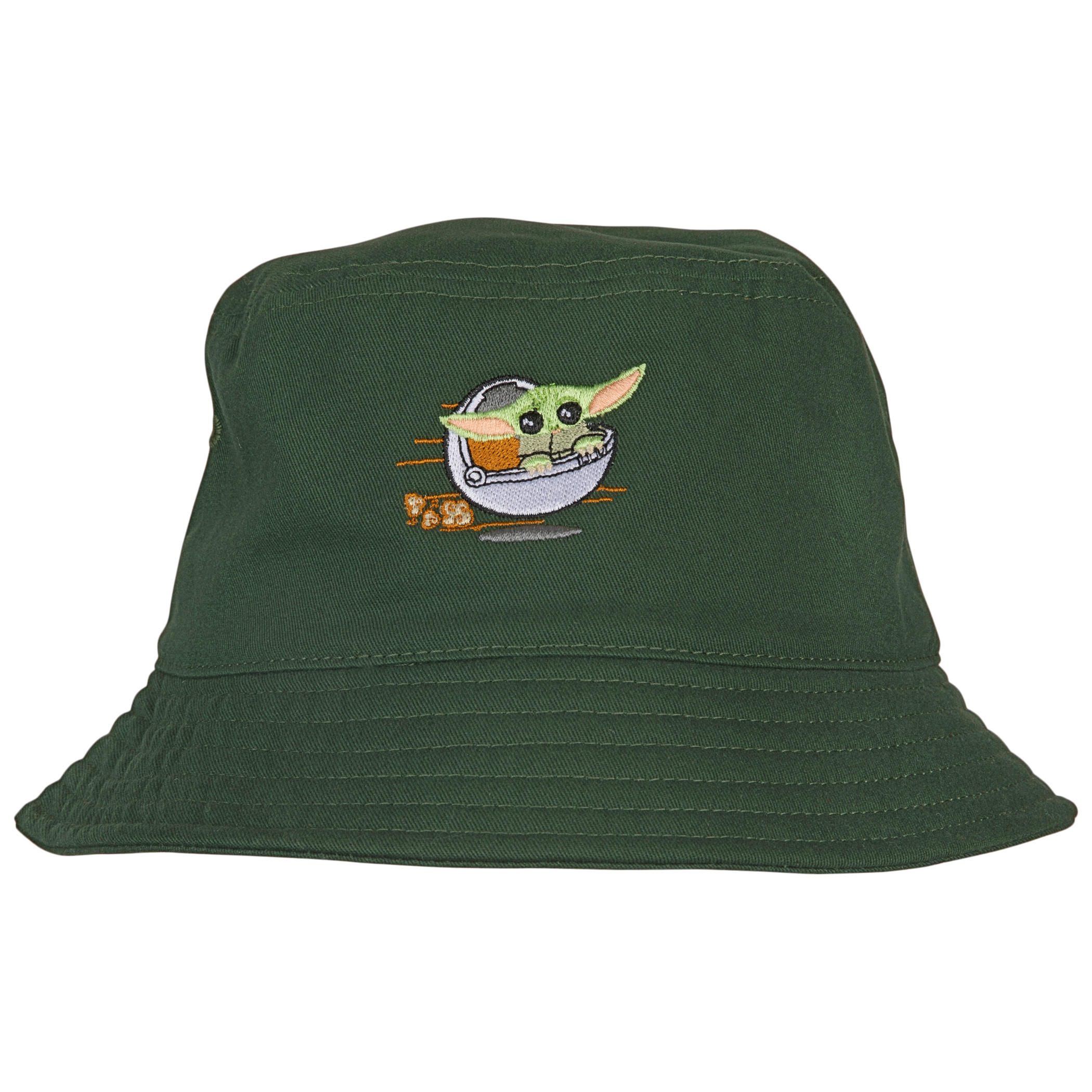 Star Wars The Mandalorian The Child Grogu in Carriage Bucket Hat, Green