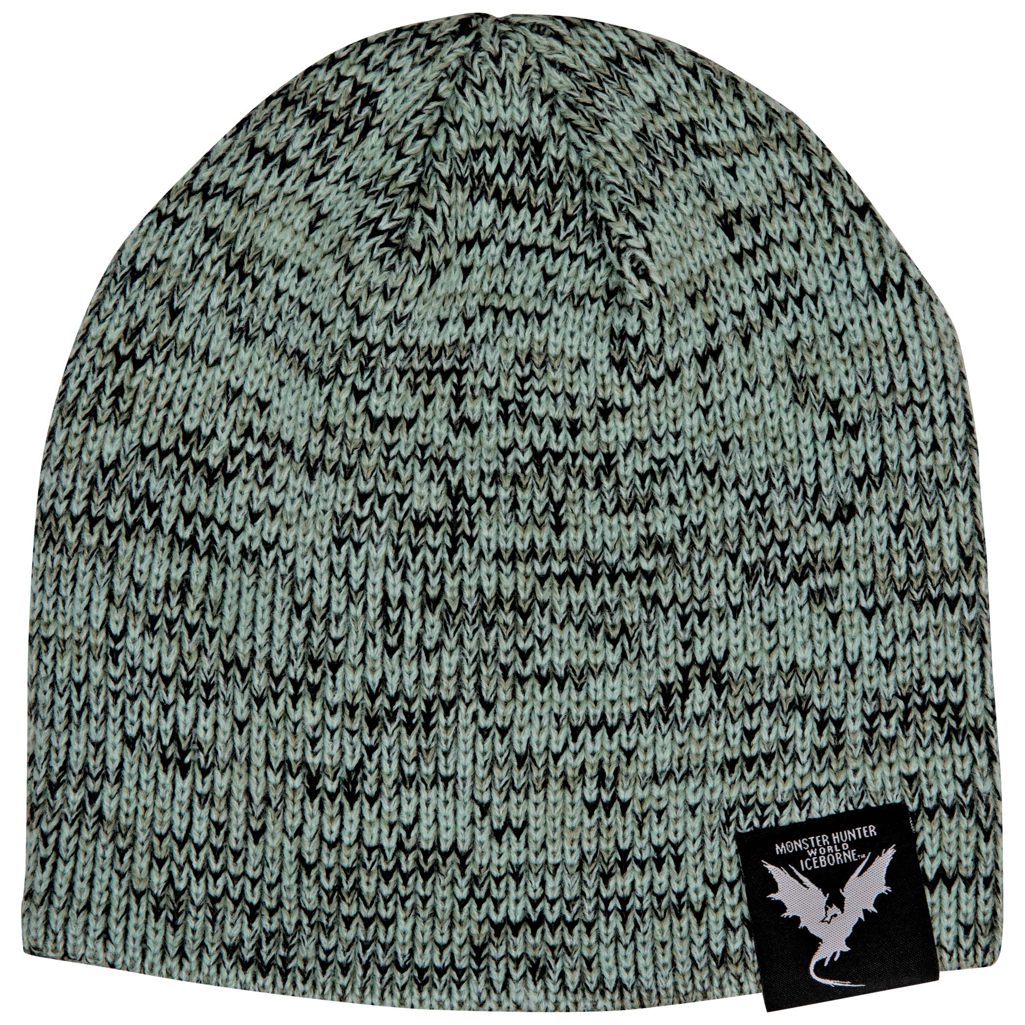Monster Hunter Intarsia Woven Beanie, Grey