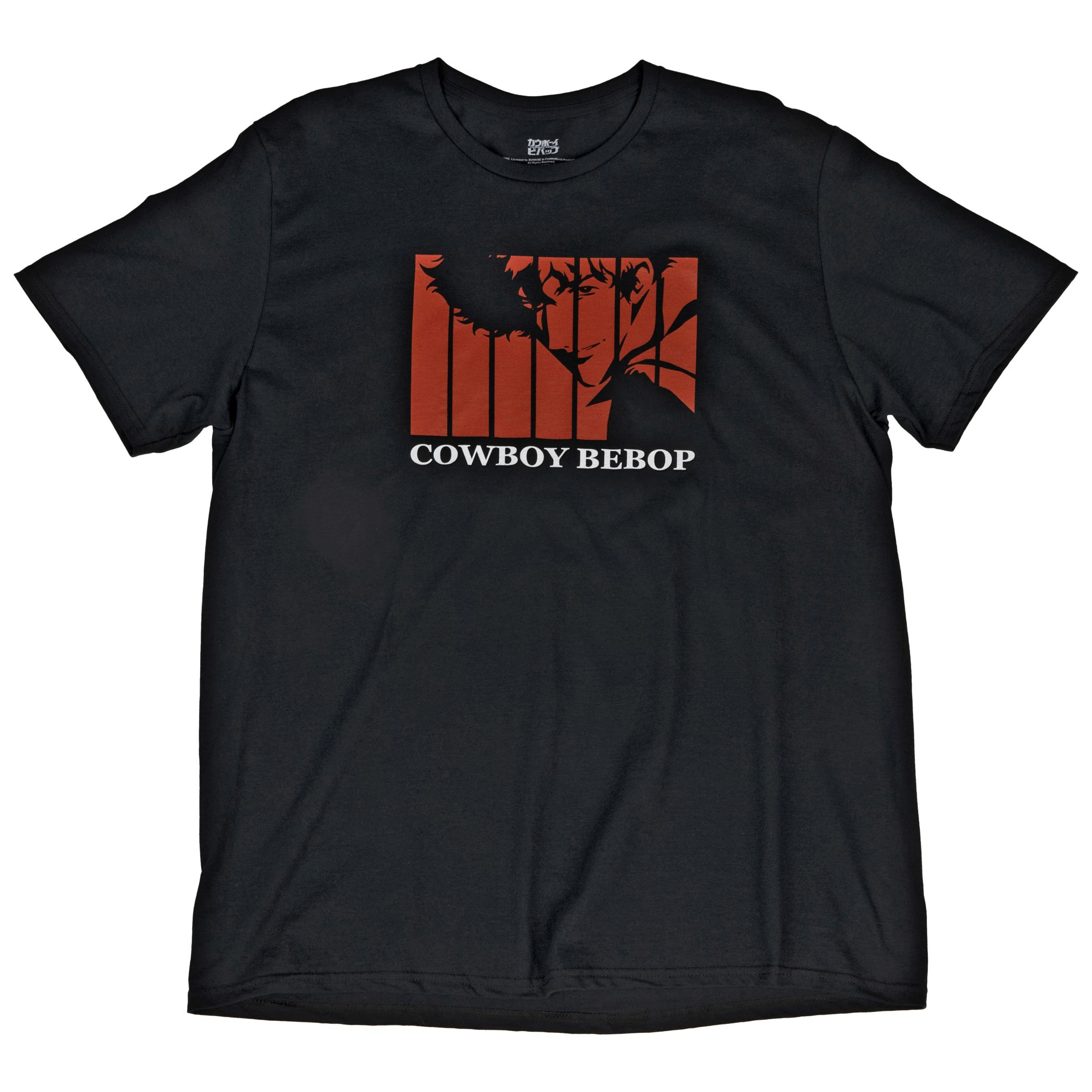 Cowboy Bebop Spike Intro T-Shirt, Black