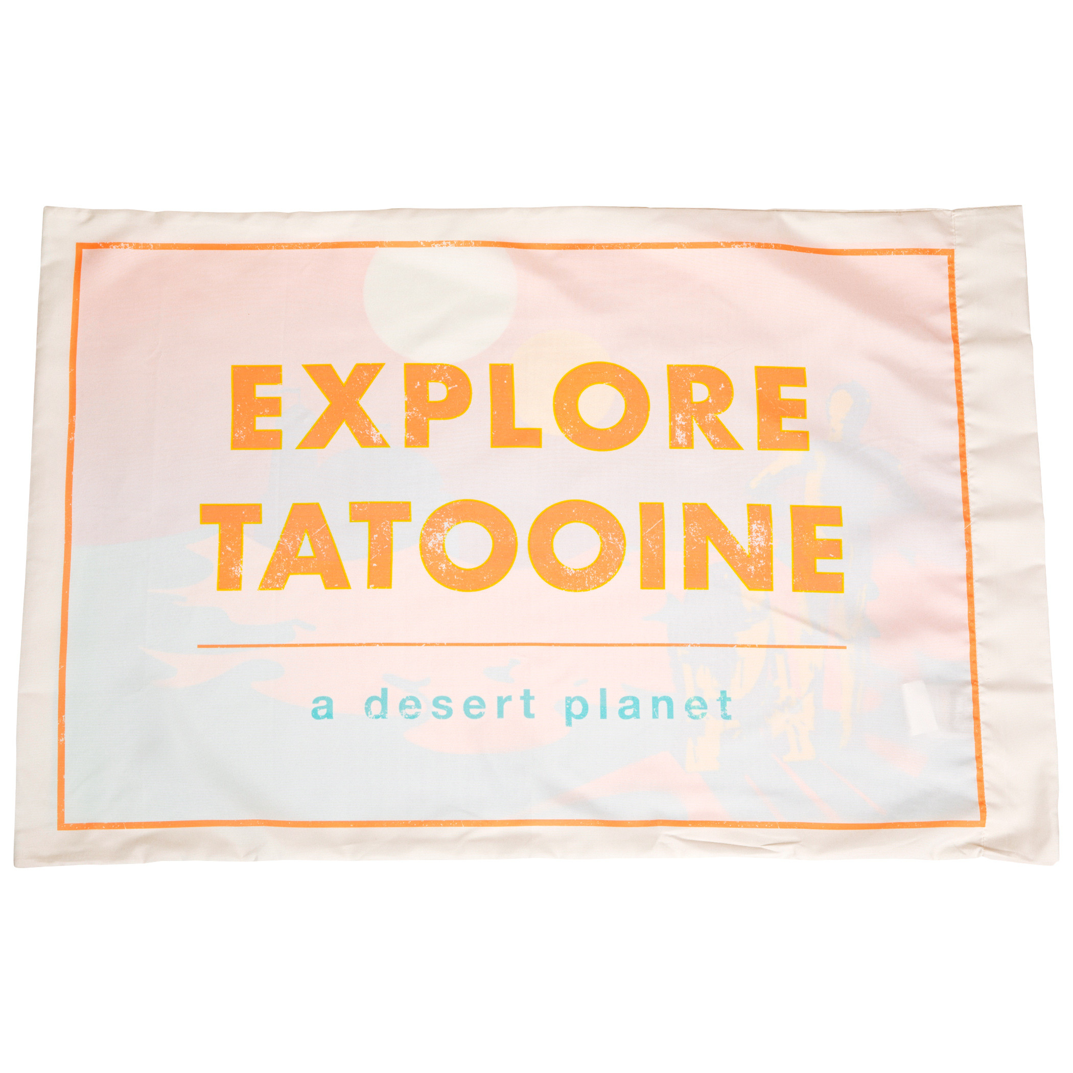 Star Wars Explore Tatooine A Desert Planet Pillow Case, Multi-Color