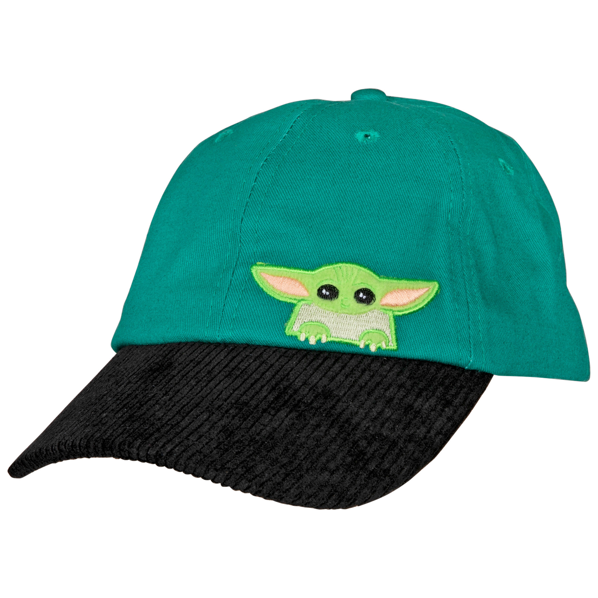 Star Wars The Child Grogu Peeking Adjustable Snapback Dad Hat, Multi-Color