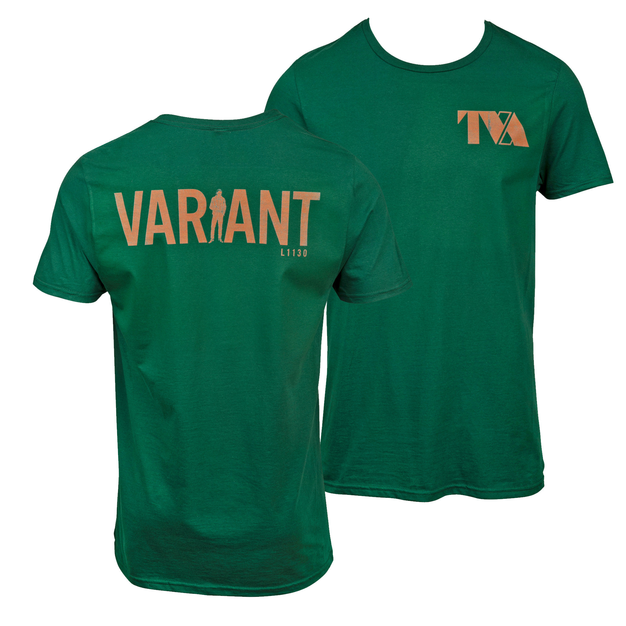 Marvel Studios Loki Series TVA Variant L1130 T-Shirt, Green
