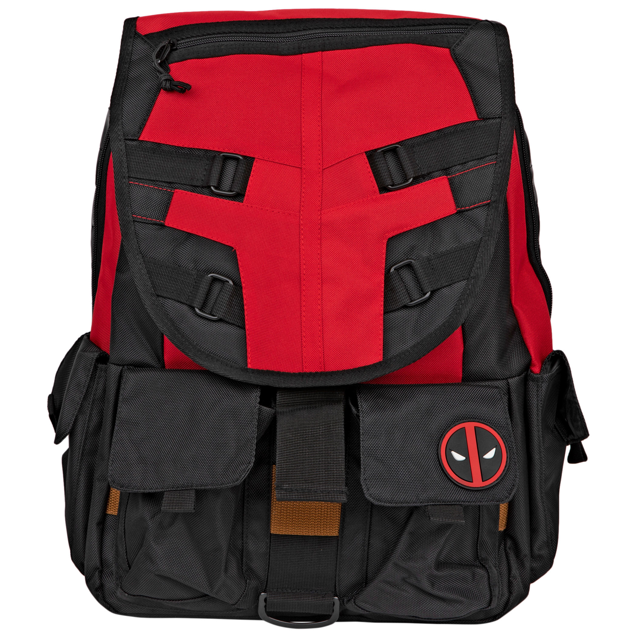 Marvel Deadpool Suit-Up Costume Backpack, Red
