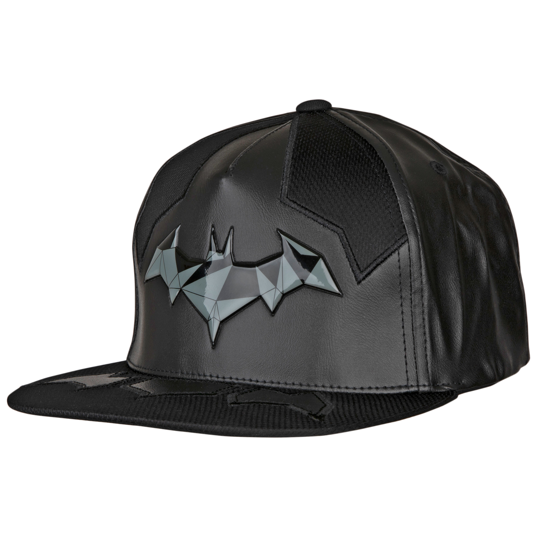 The Batman Armor Costume Flat Brim Adjustable Hat, Black