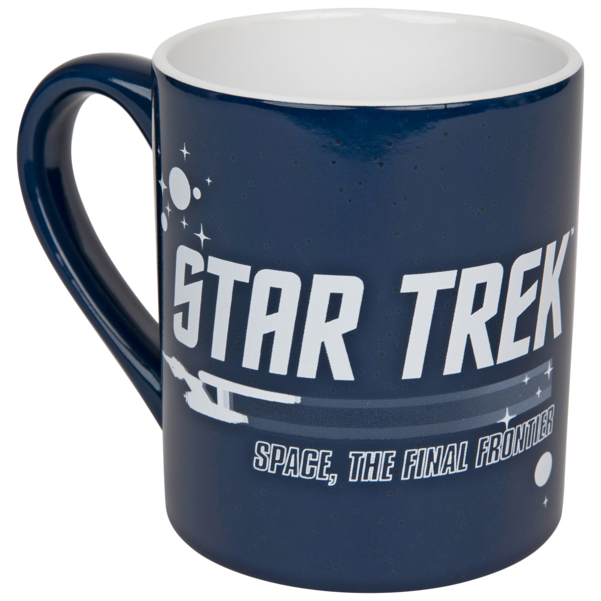 Star Trek Stripes 14 Ounce Mug, Blue