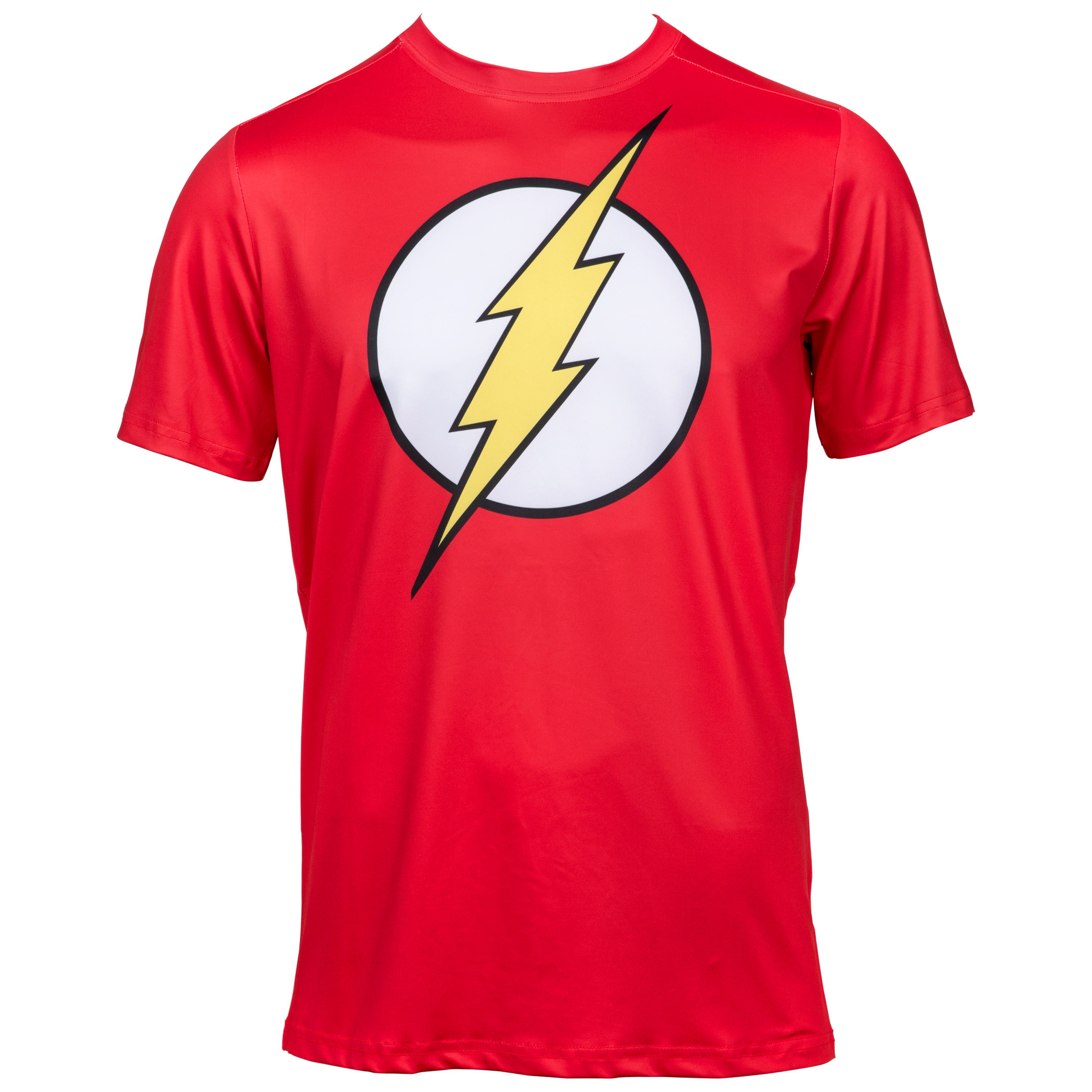 The Flash Symbol Athletic T-Shirt, Red