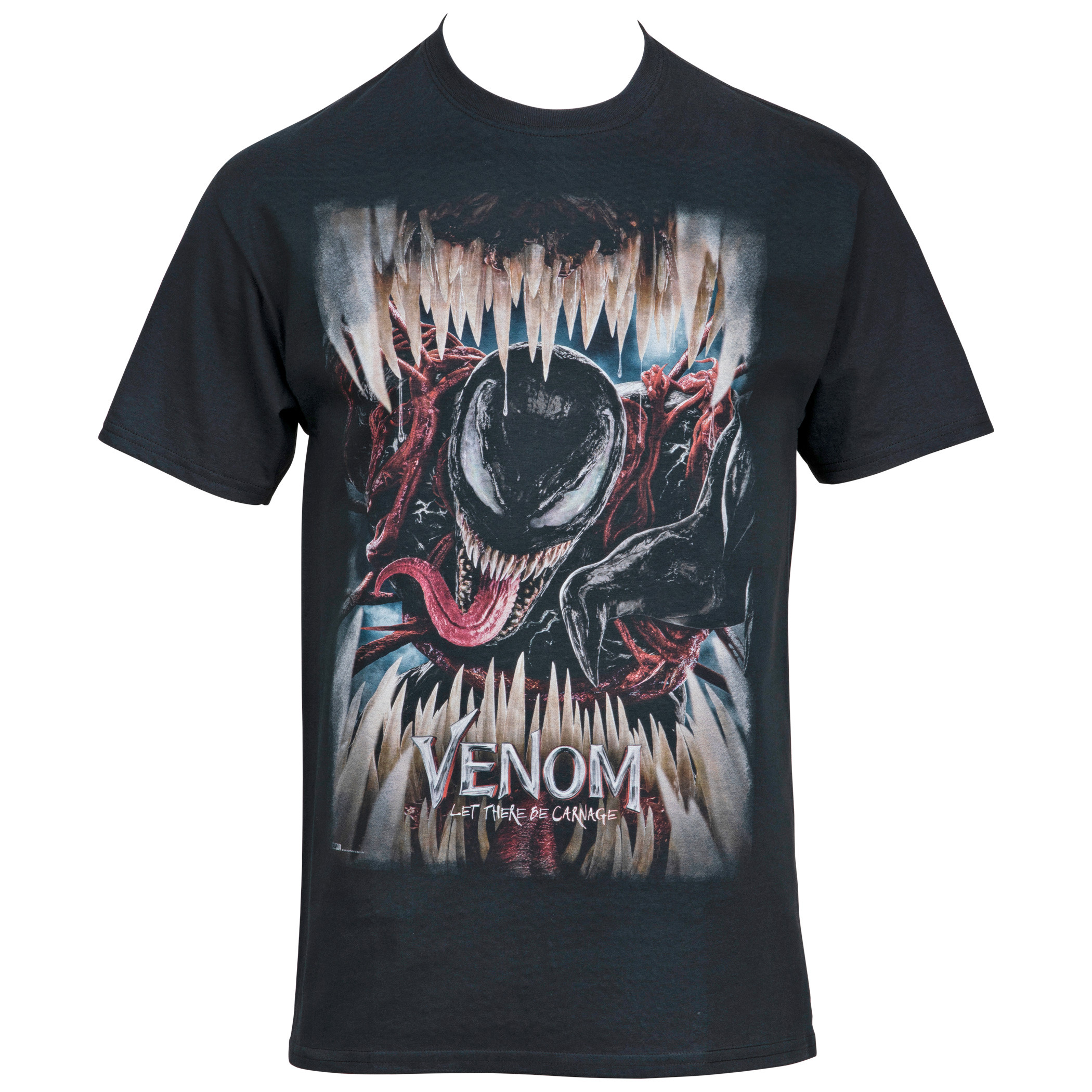 Venom Let There Be Carnage Movie Poster T-Shirt, Black