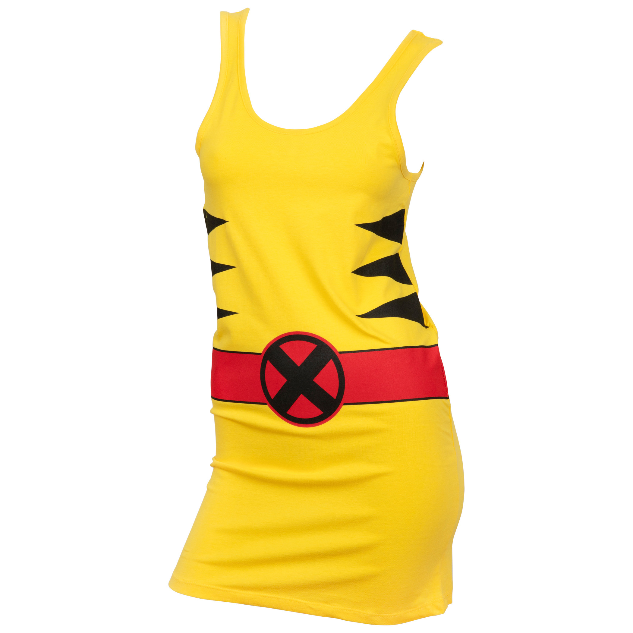 X-Men Juniors Costume Tunic Tank Dress, Yellow