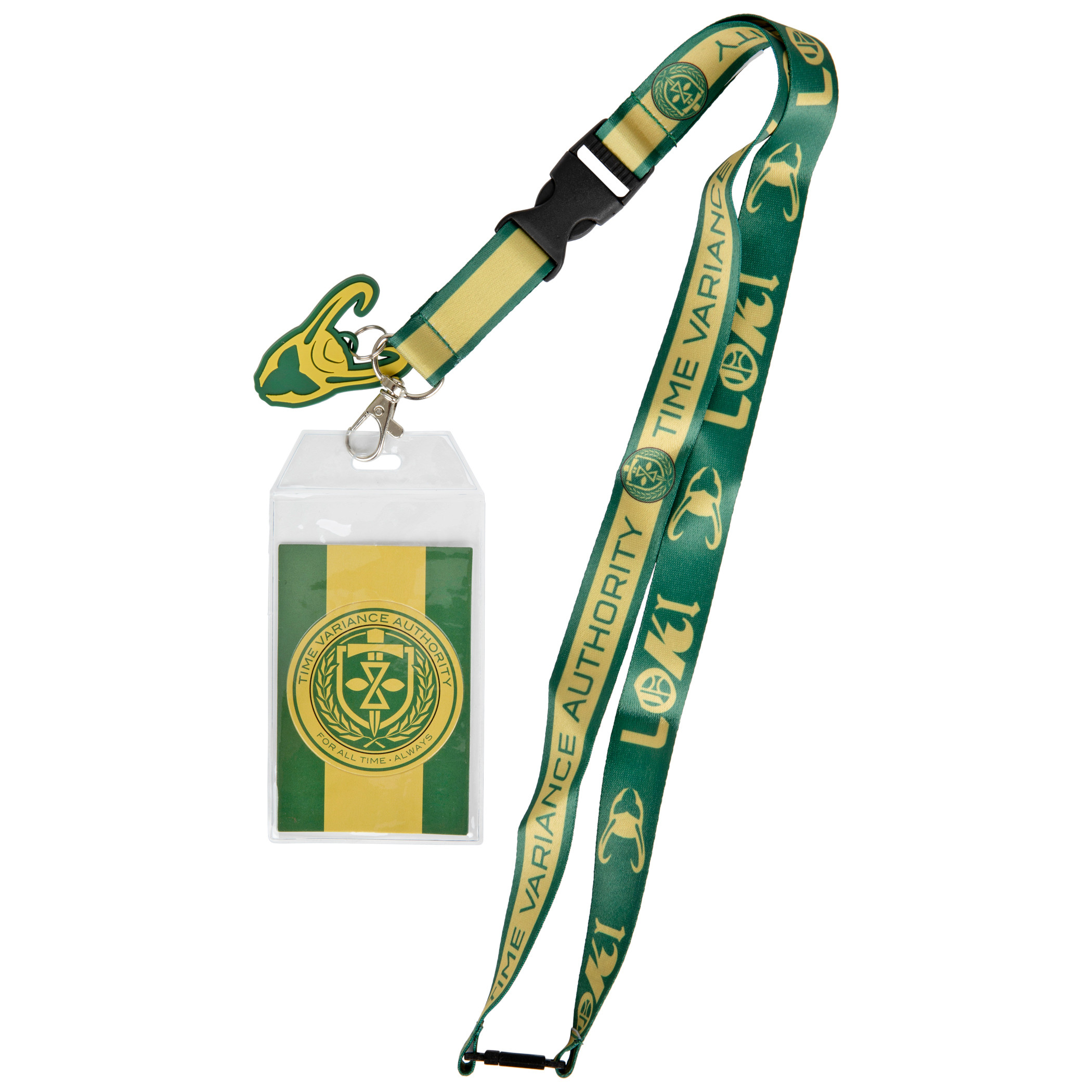 Marvel Loki Time Variance Authority Lanyard, Multi-Color