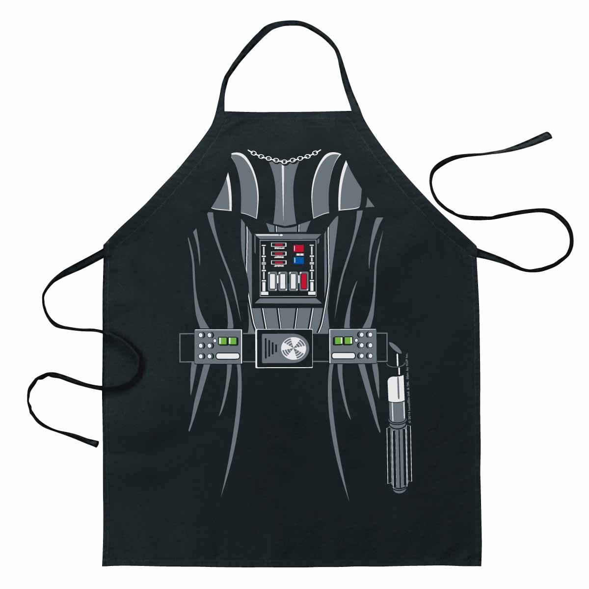 Star Wars Darth Vader Cartoon Apron, Black