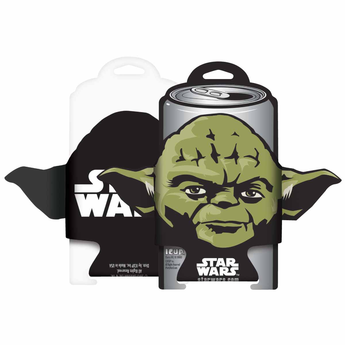 Star Wars Yoda Can Cooler, Black