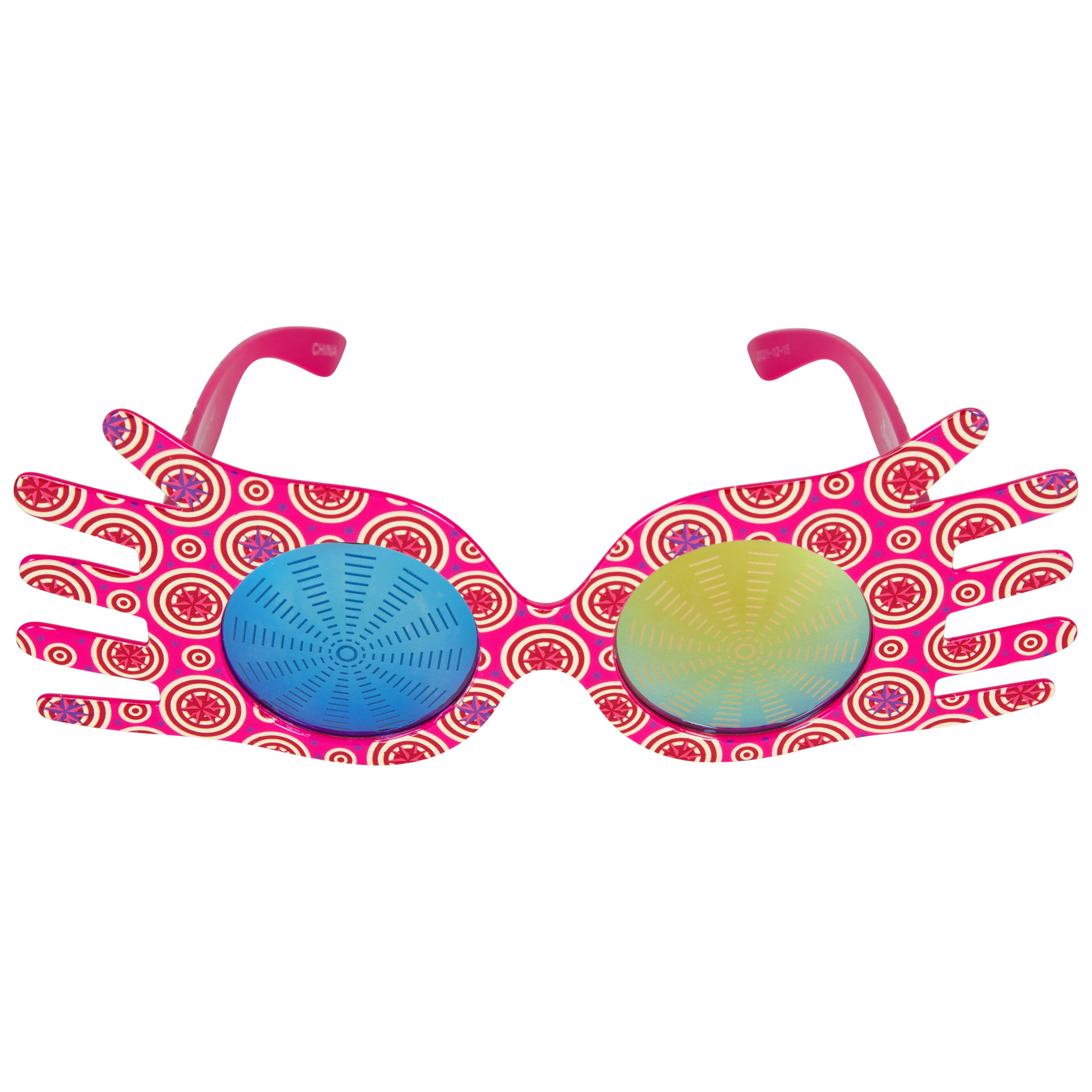 Harry Potter Luna Lovegood Spectrespecs Sun-Staches Sunglasses, Multi-Color