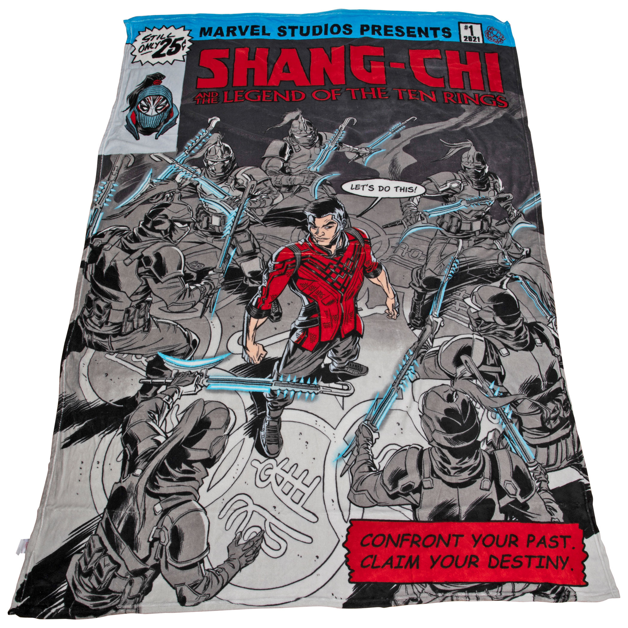 Marvel Shang Chi Master of Kung Fu Blanket, Multi-Color