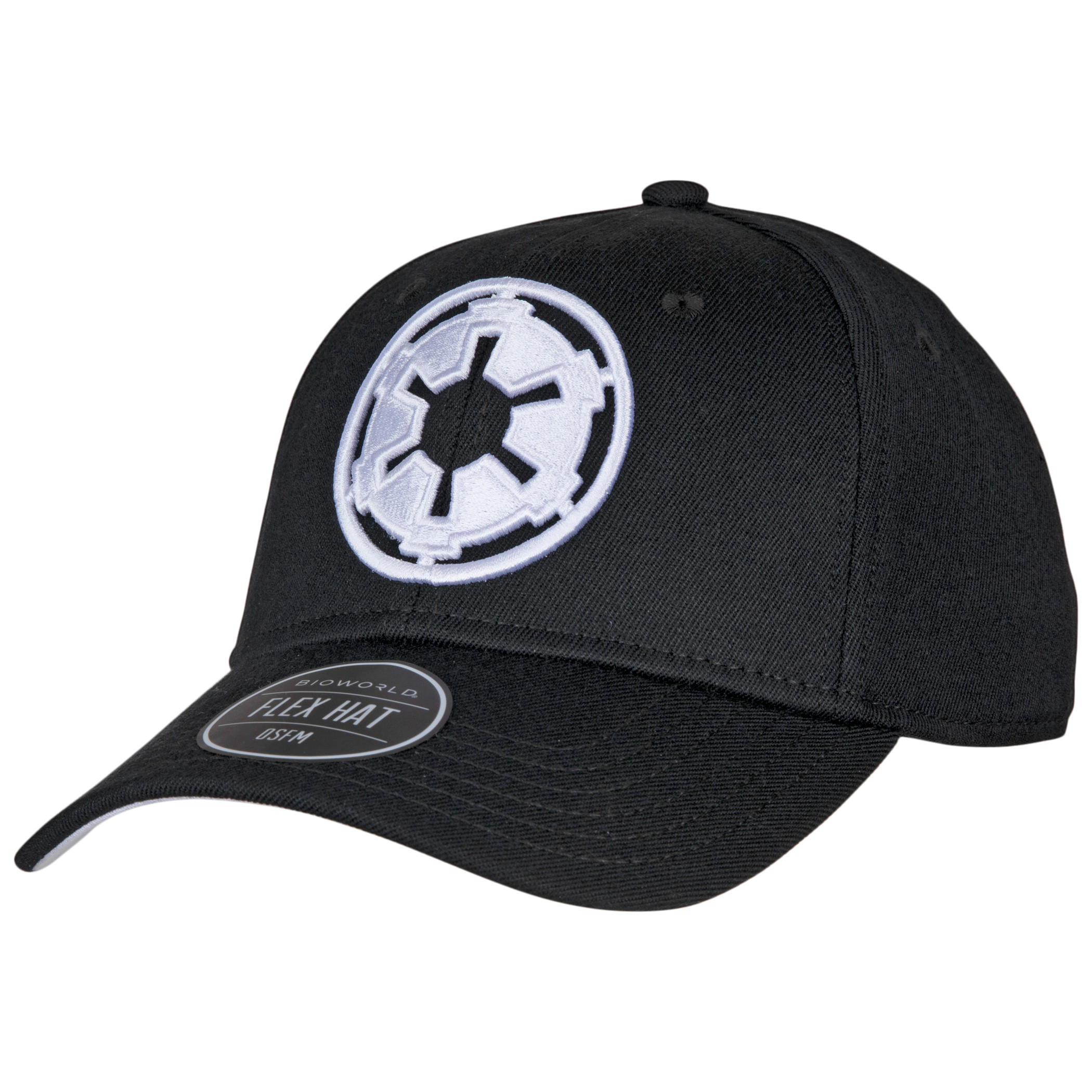 Star Wars Imperial Embroidered Symbol Flex Fit Hat, Black