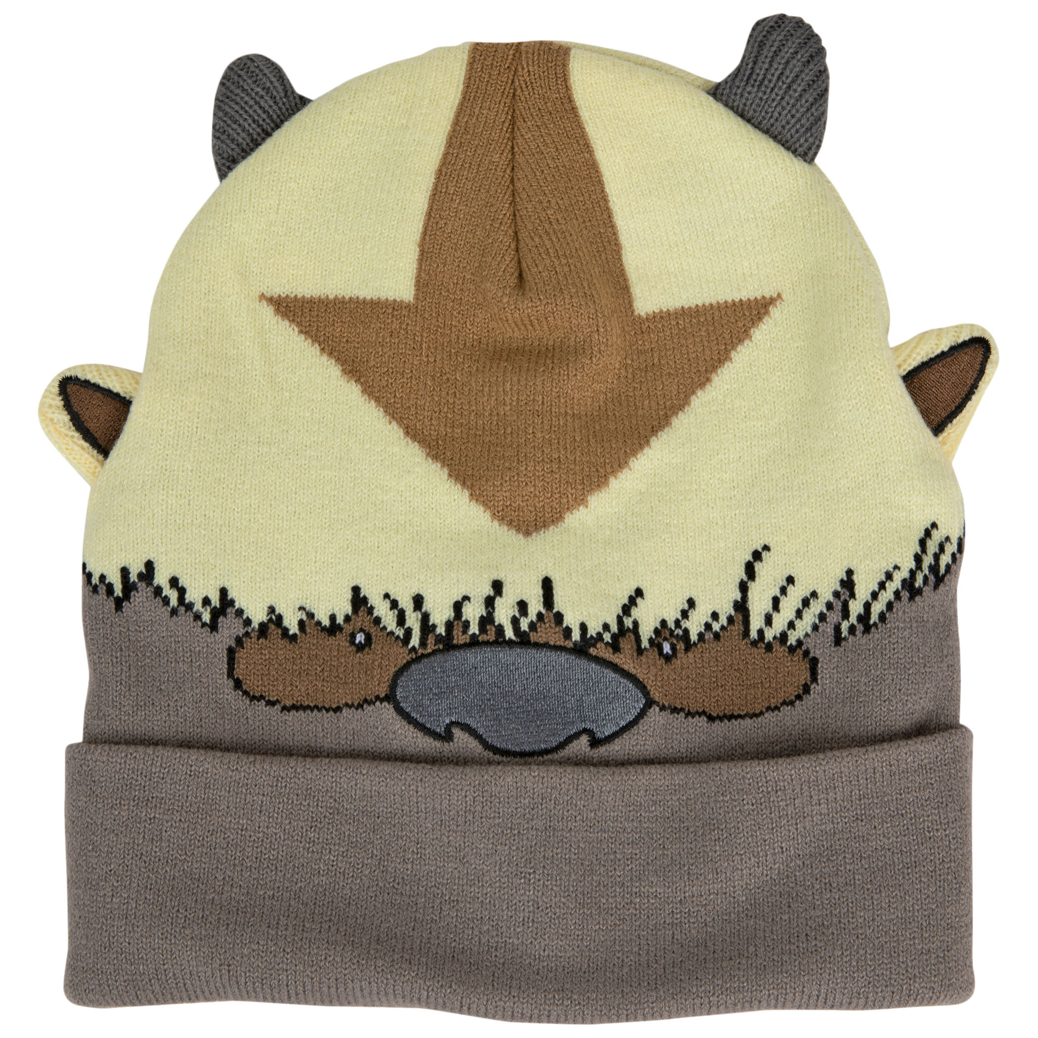 Avatar: The Last Airbender Appa Costume Cuffed Beanie, Multi-Color