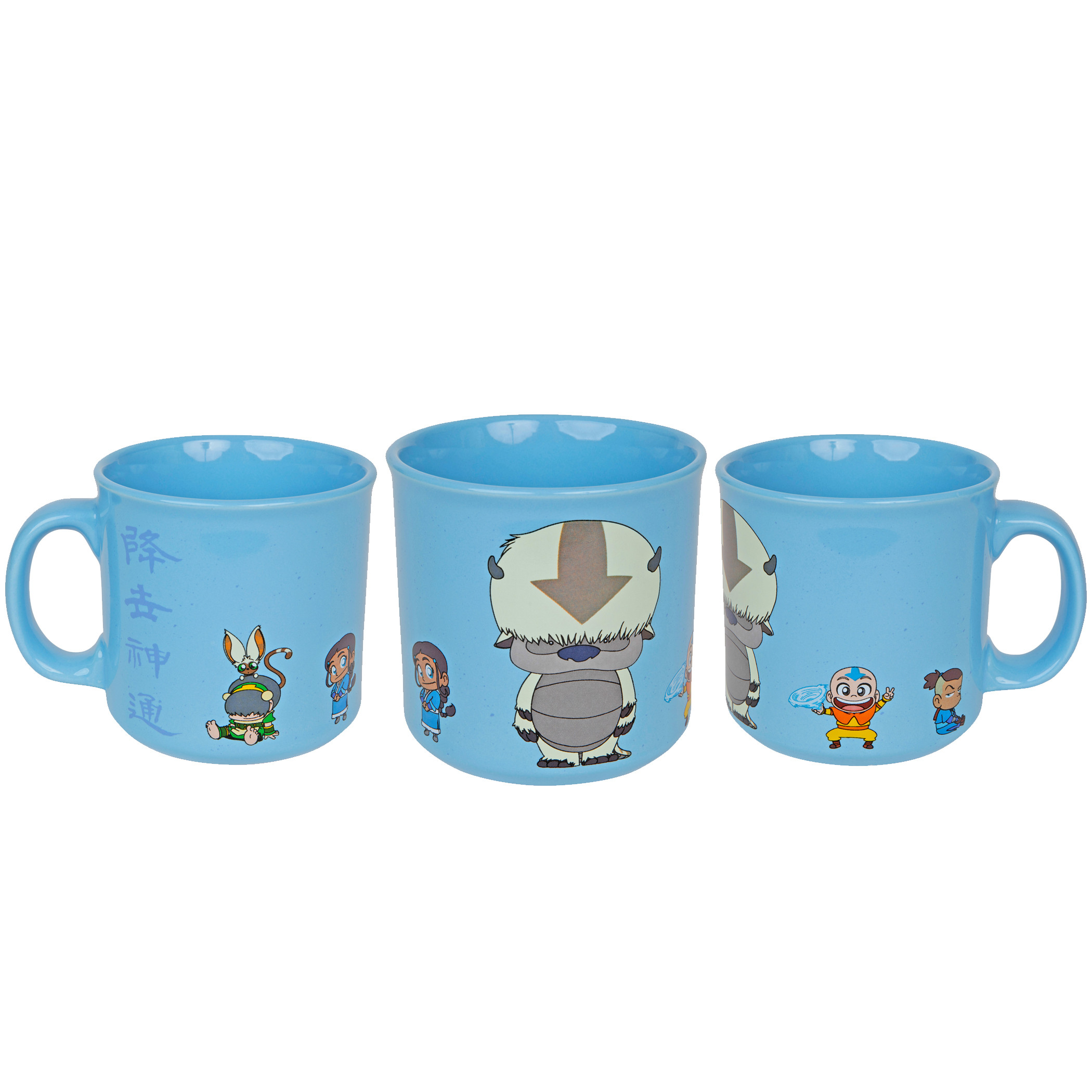 Avatar: The Last Airbender Super Group 20oz Ceramic Camper Mug, Multi-Color