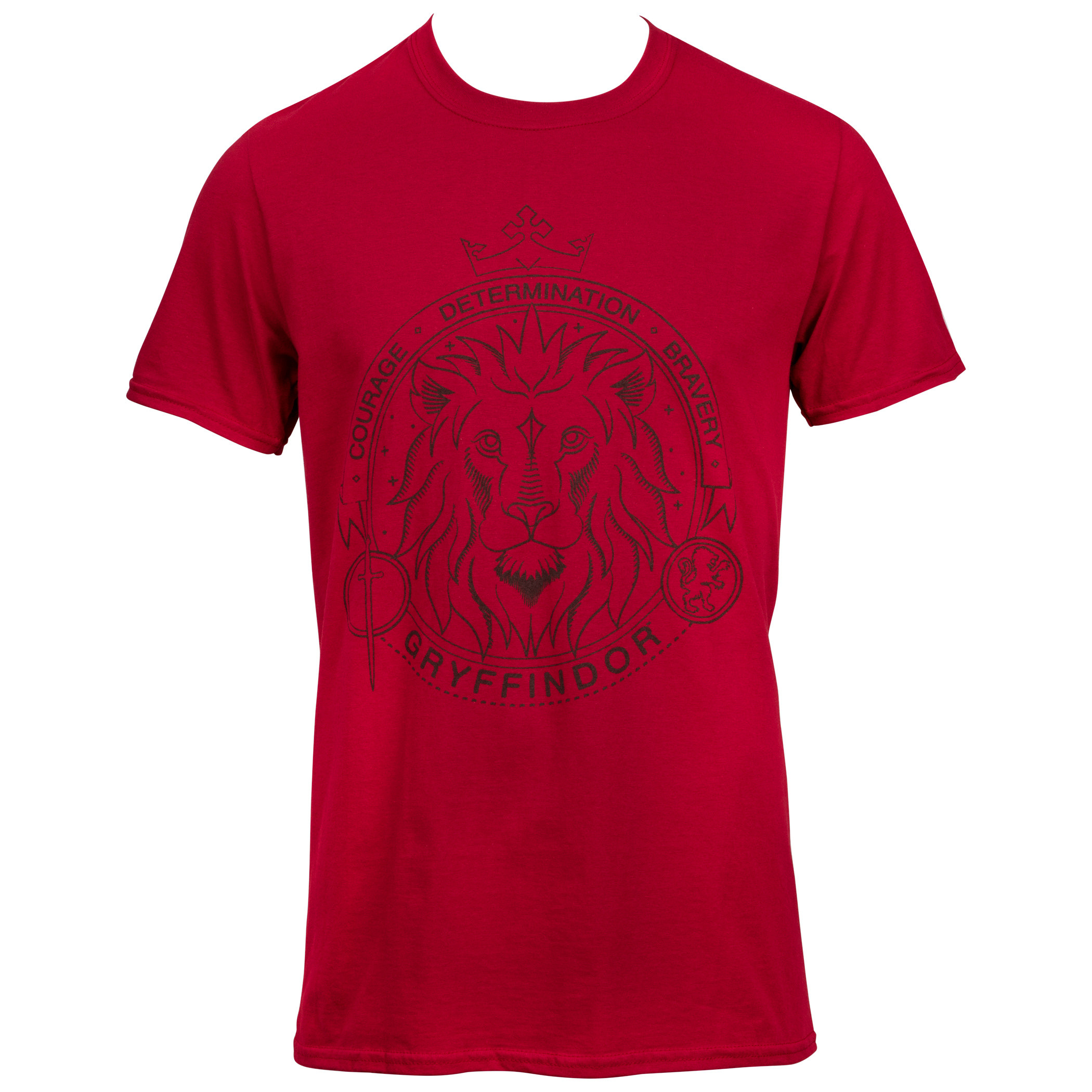 Harry Potter Gryffindor House Crest Unisex T-Shirt, Red