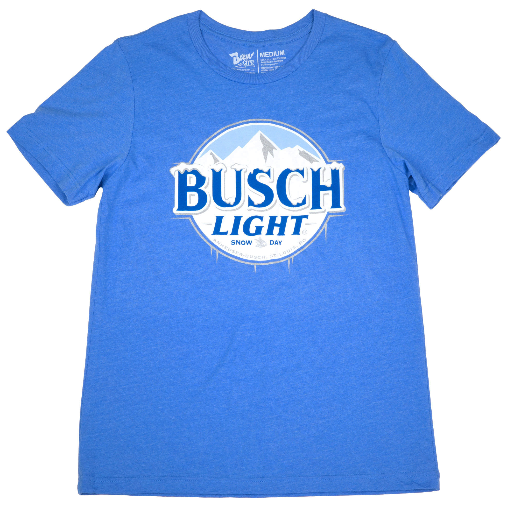 Busch Light Snow Day Logo T-Shirt