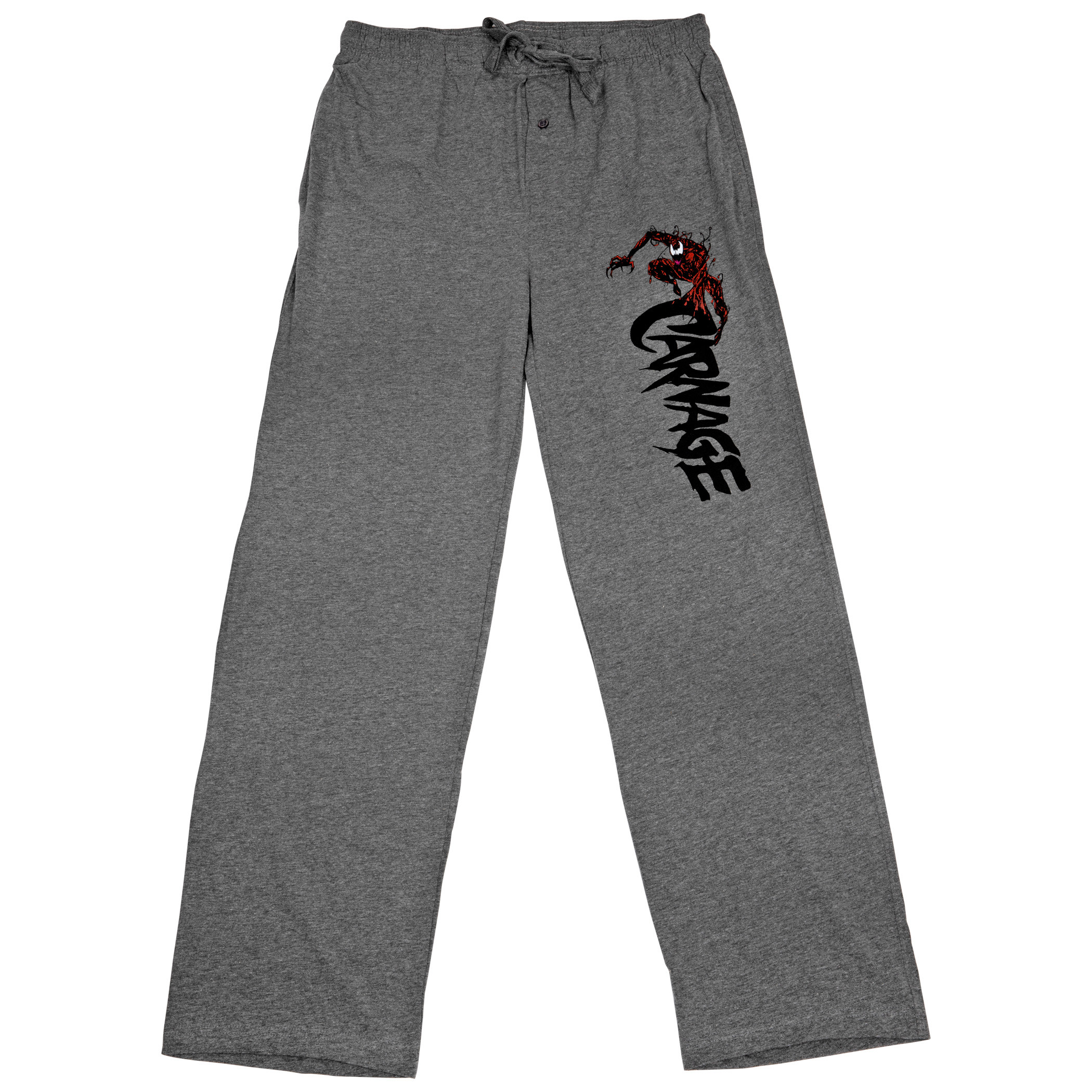 I Am Carnage Unisex Sleep Pants, Grey