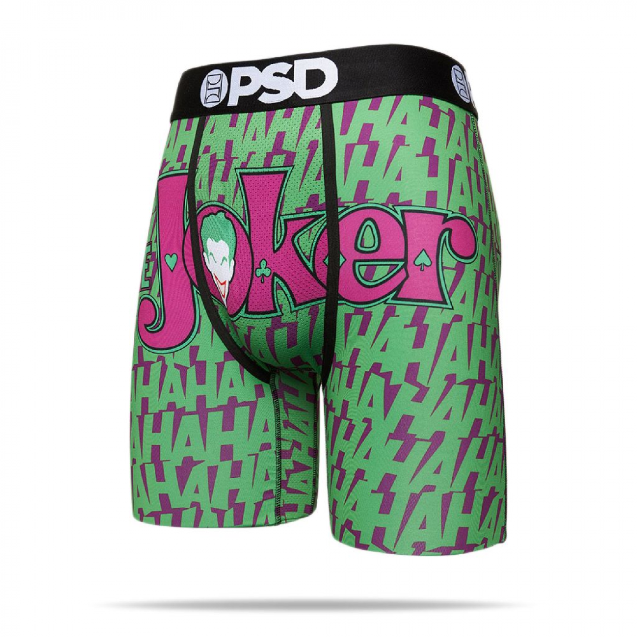 DC Joker Haha All Over Men's Boxer Briefs, Green