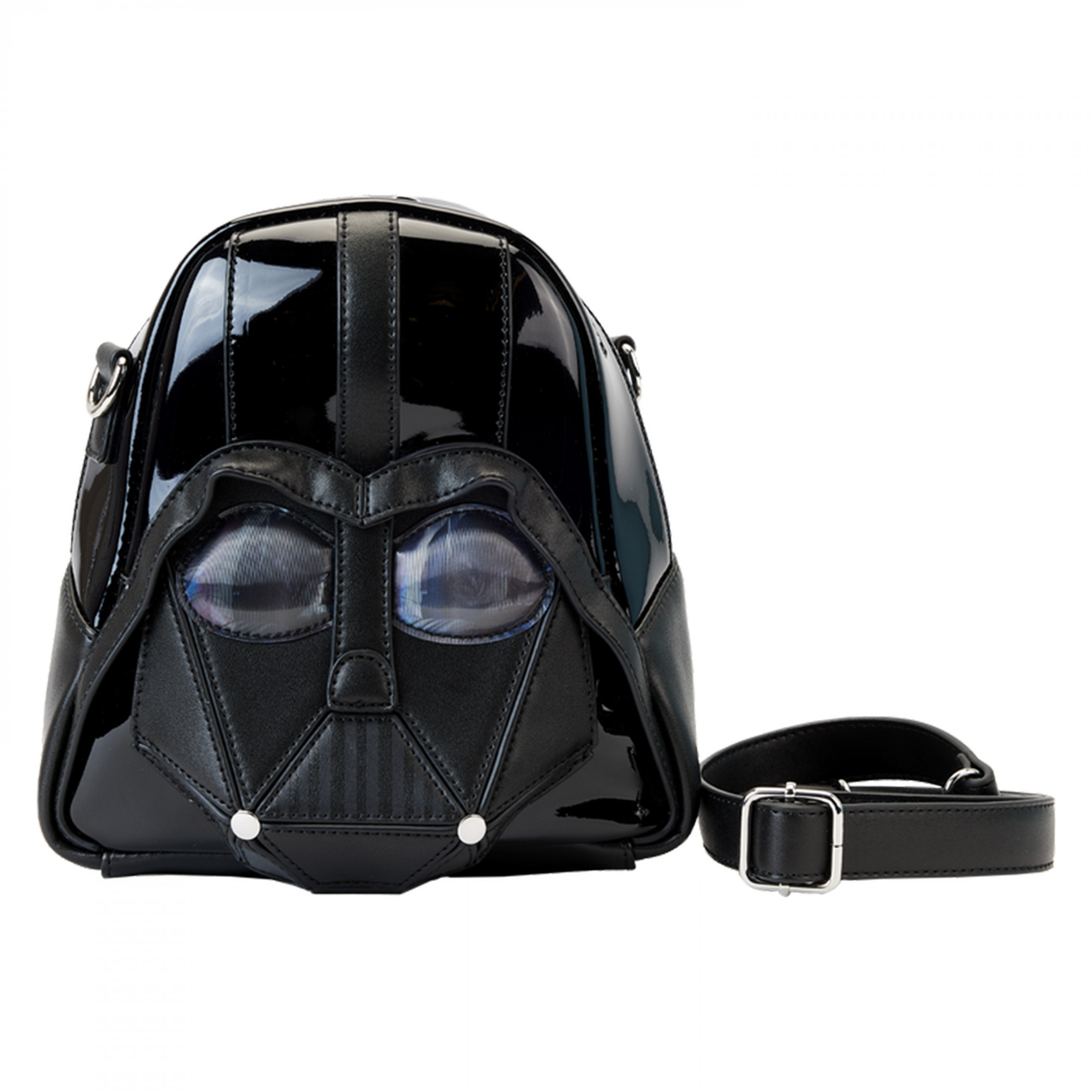 Star Wars Darth Vader Helmet Crossbody Bag by Loungefly, Black