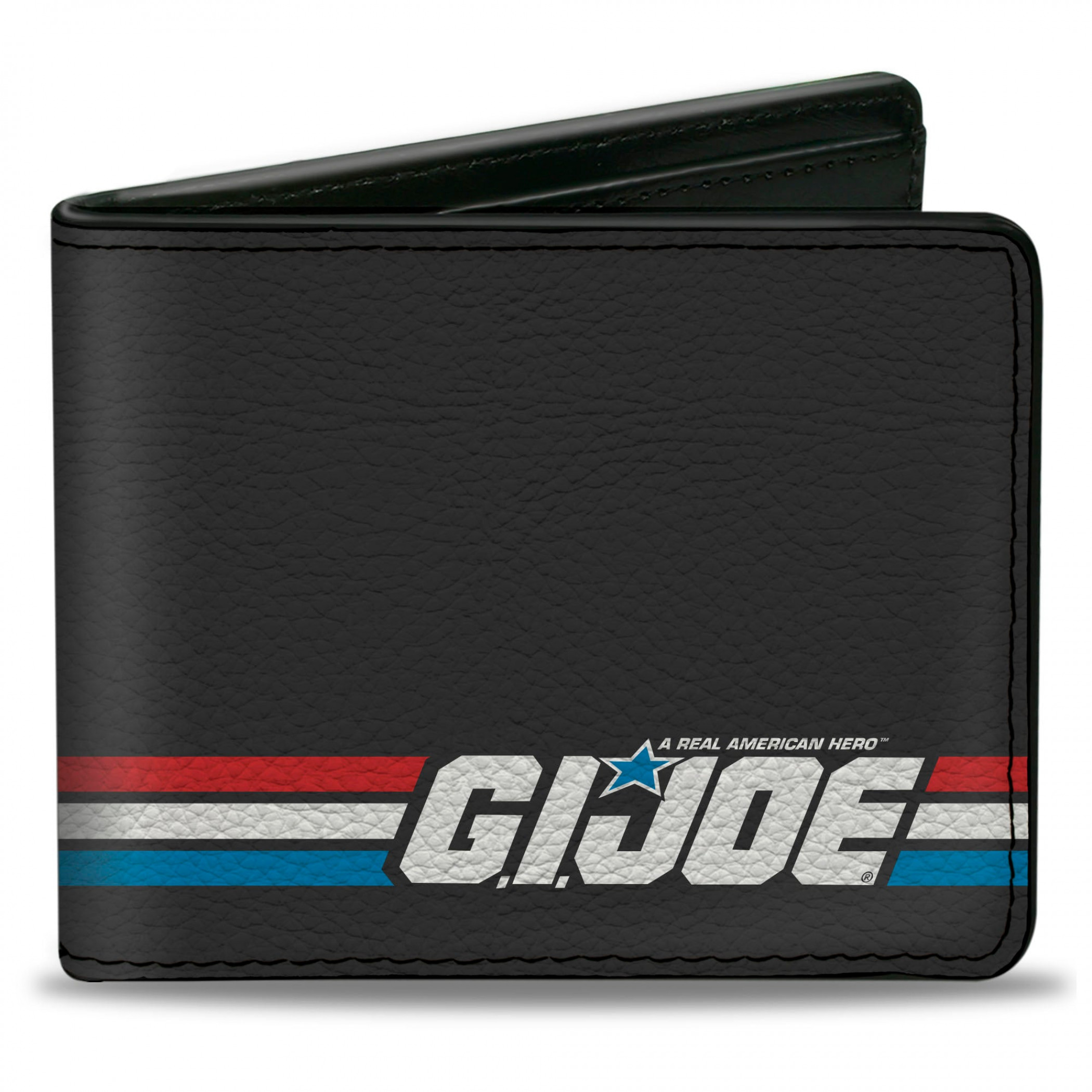 GI JOE Title Logo Stripe Bi-Fold Wallet, Multi-Color